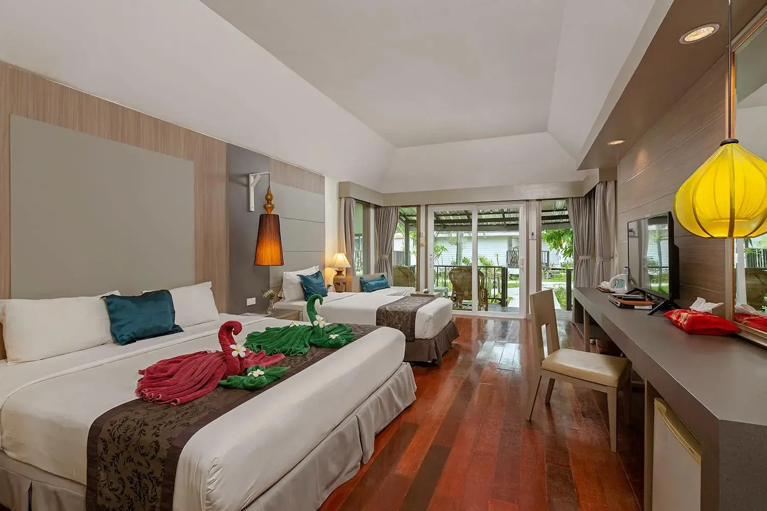 Bedroom in Nakara Long Beach Resort - SHA Extra Plus