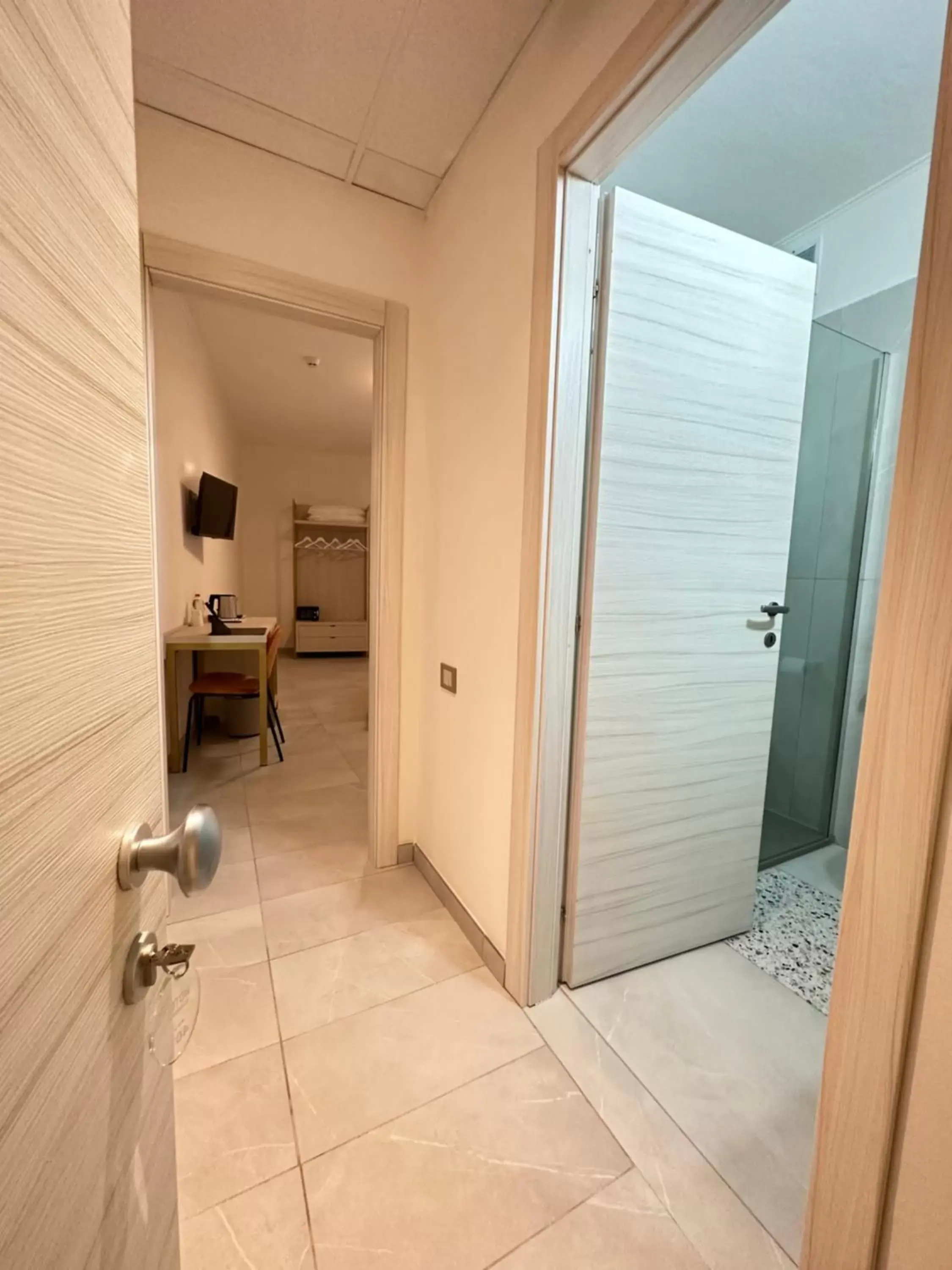 Bathroom in Hotel Donatello