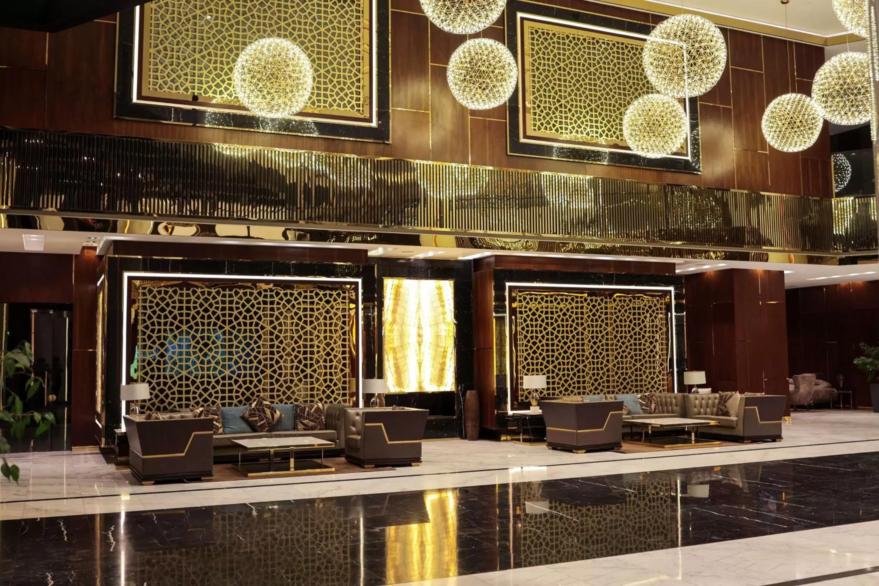 Lobby or reception in Hyatt Regency Dushanbe