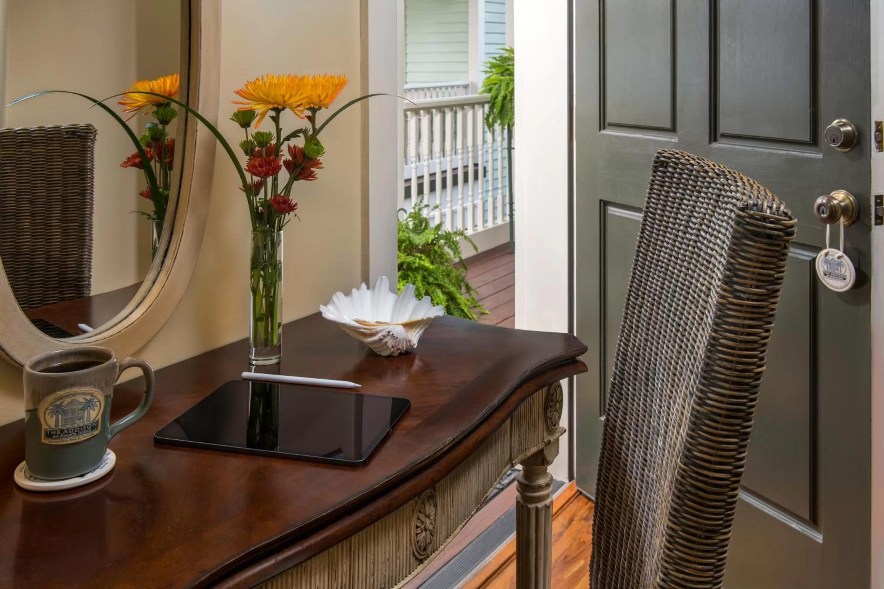 Decorative detail in The Addison on Amelia