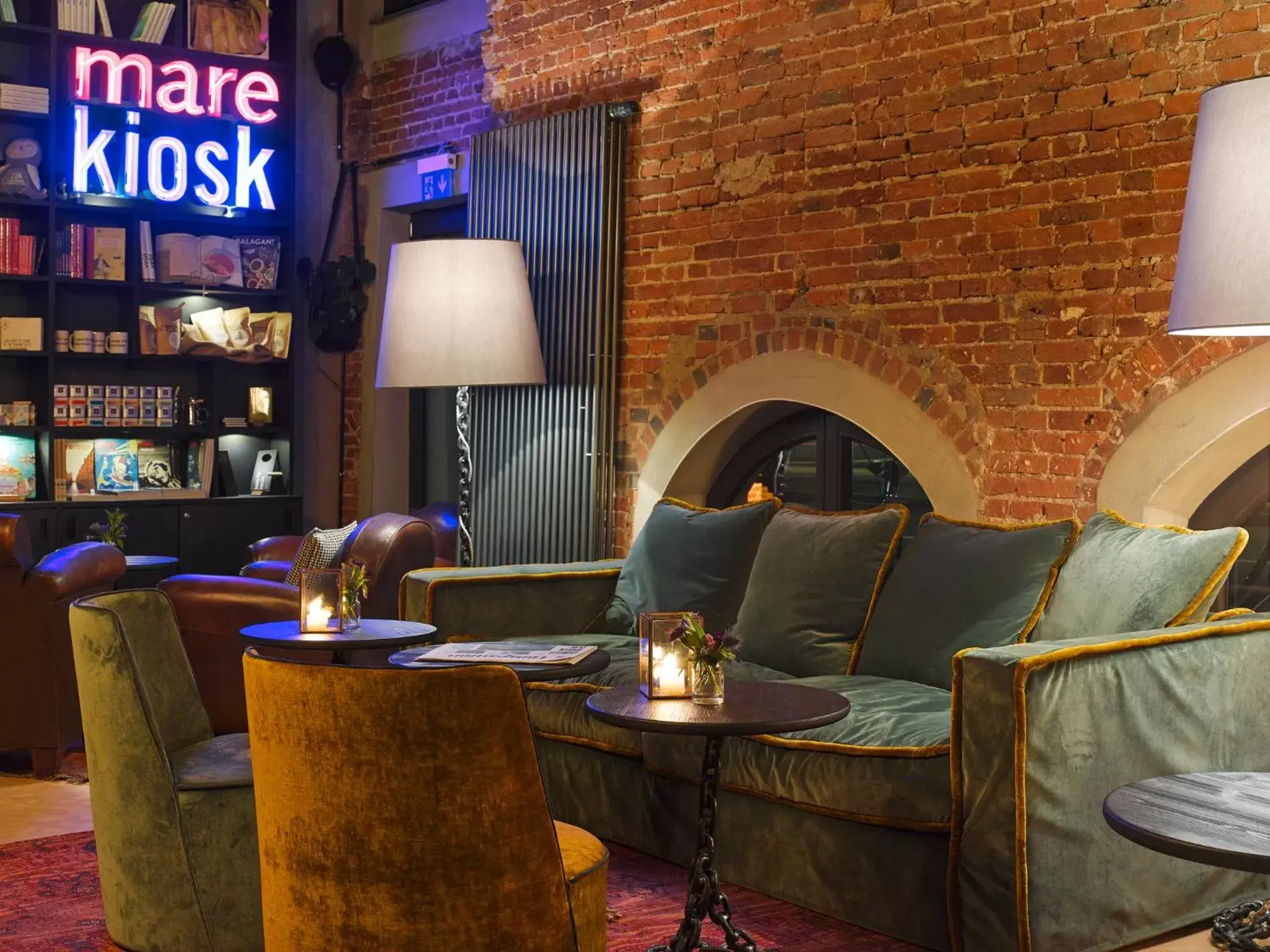 Lobby or reception in 25hours Hotel Altes Hafenamt Lobby or reception in 25hours Hotel Altes Hafenamt