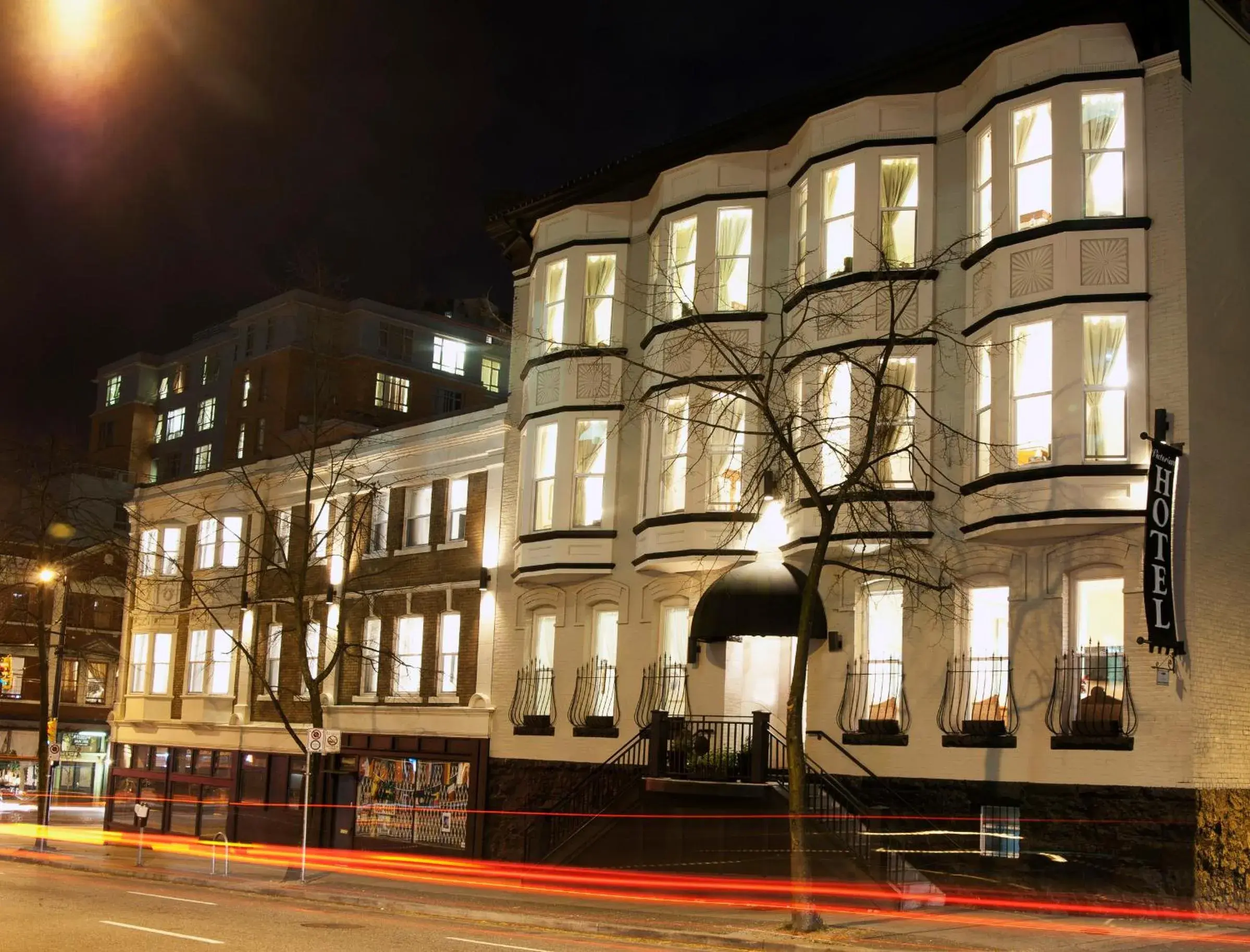 Facade/entrance, Property Building in Victorian Hotel