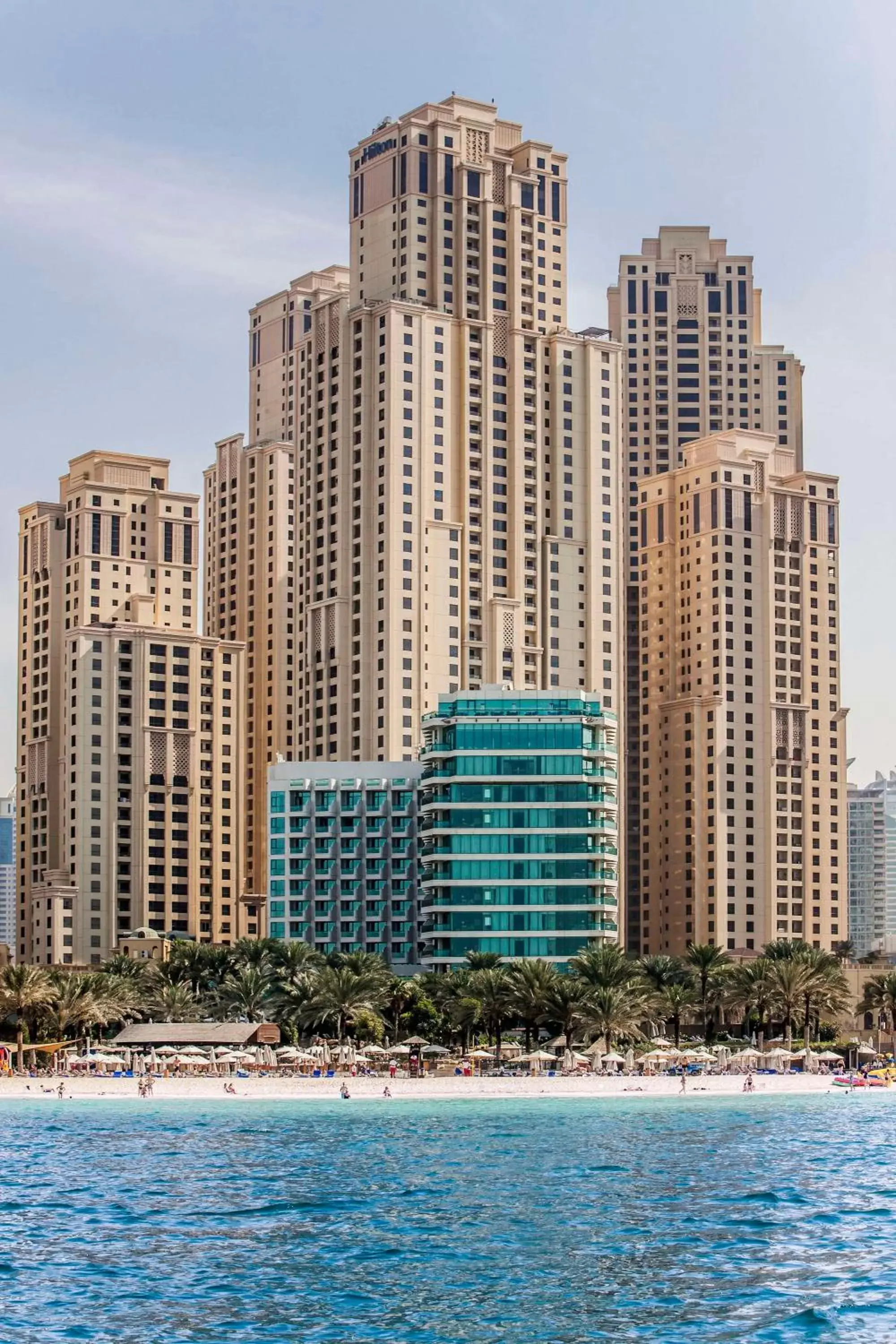 Property building in Hilton Dubai Jumeirah