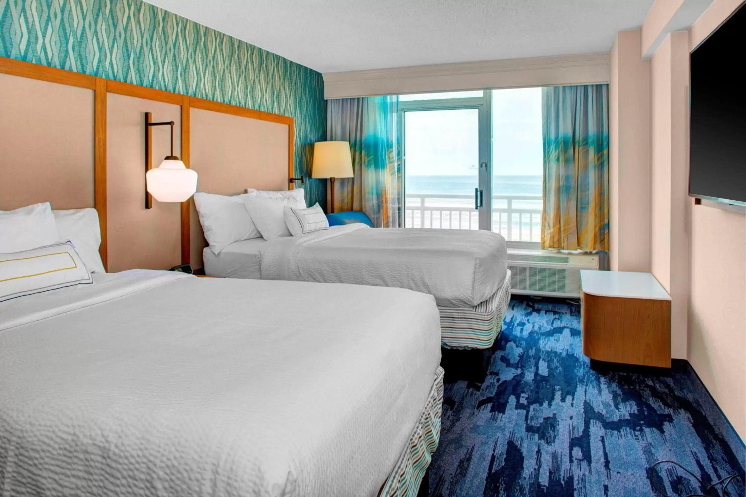 Photo of the whole room, Bed in Fairfield Inn & Suites by Marriott Virginia Beach Oceanfront