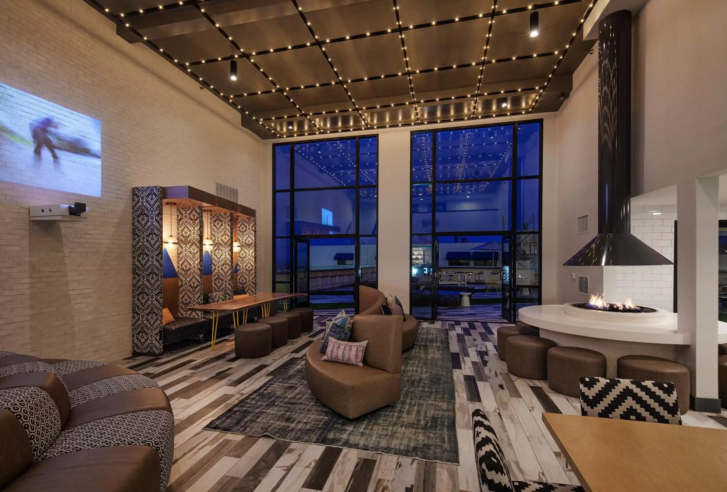 Lobby or reception, Lounge/Bar in Hotel Hermosa
