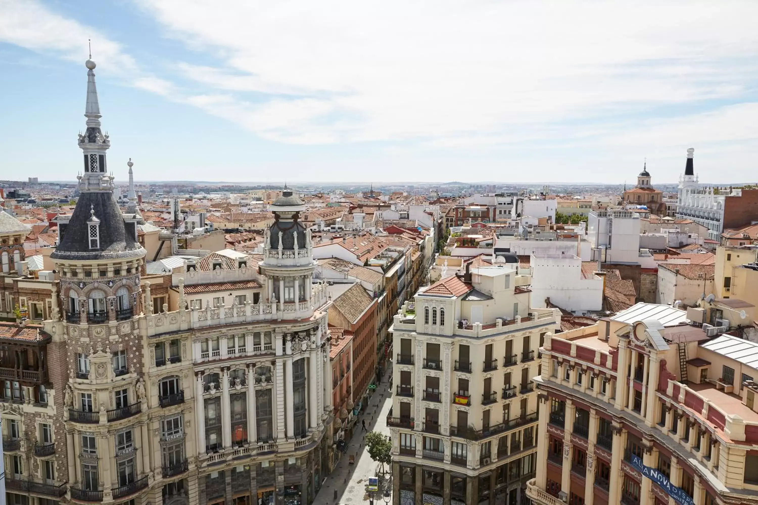 City view in Four Seasons Hotel Madrid