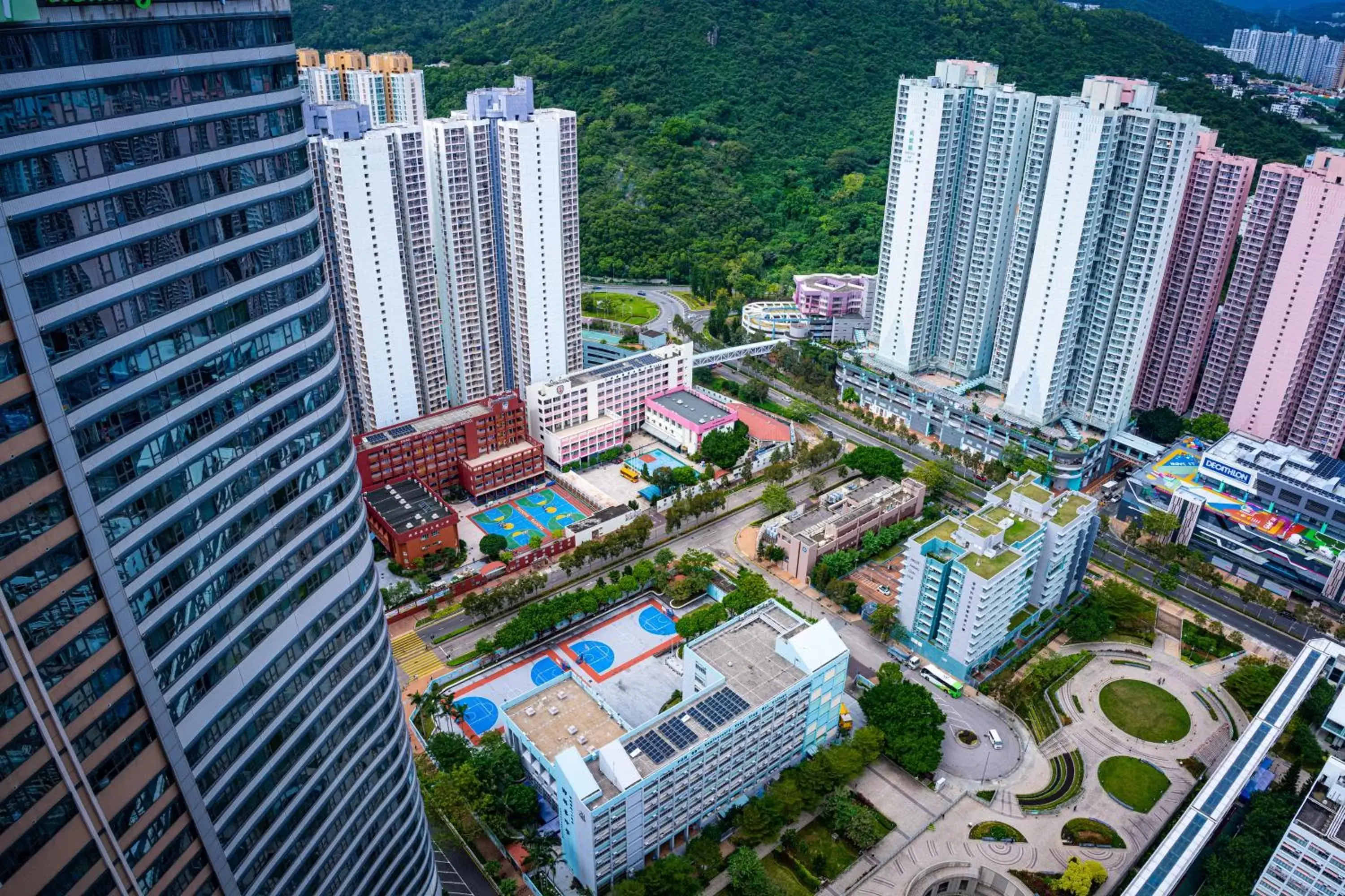 City view, Bird's-eye View in Crowne Plaza Hong Kong Kowloon East, an IHG Hotel