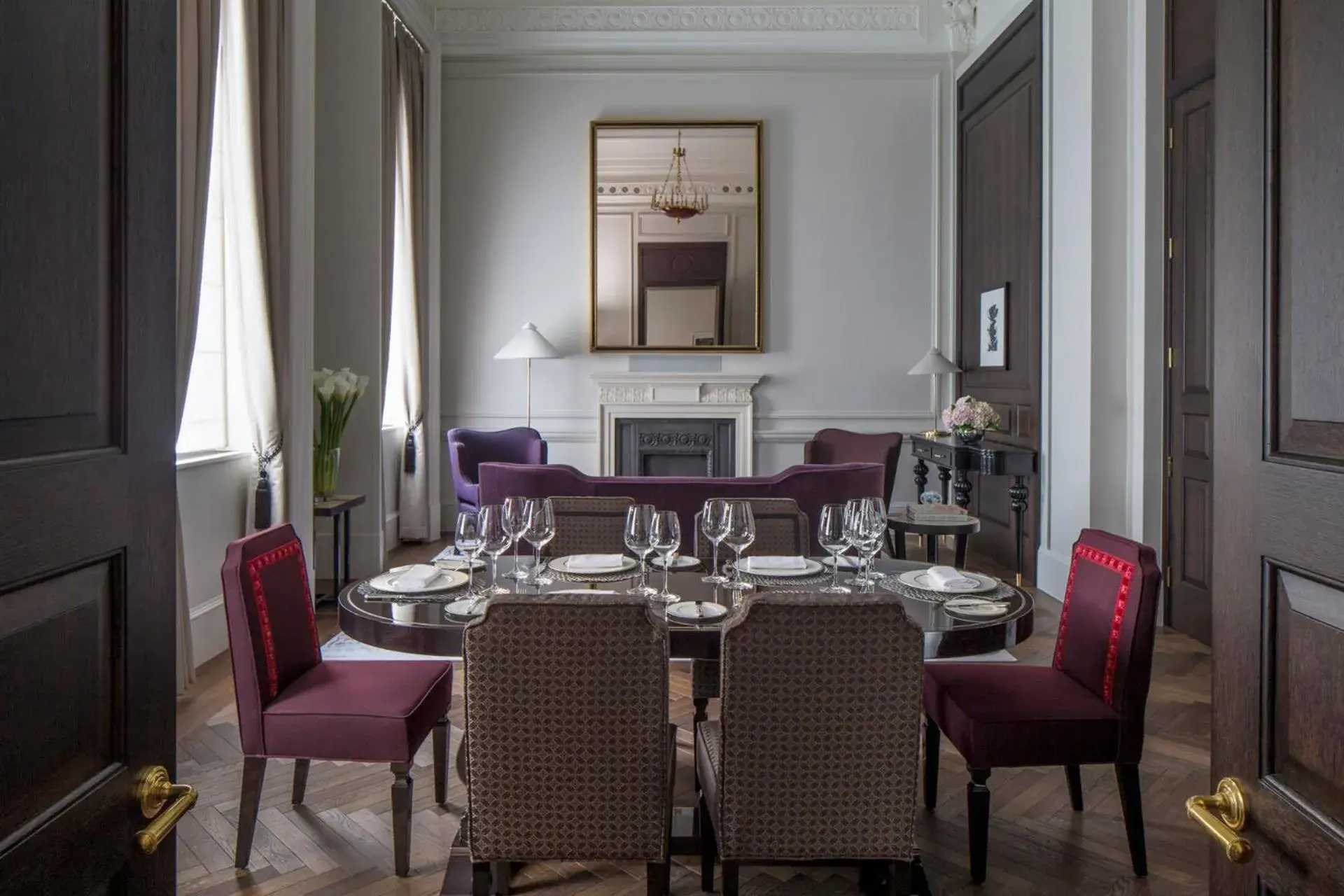 Dining area, Restaurant/Places to Eat in Four Seasons Hotel London at Ten Trinity Square