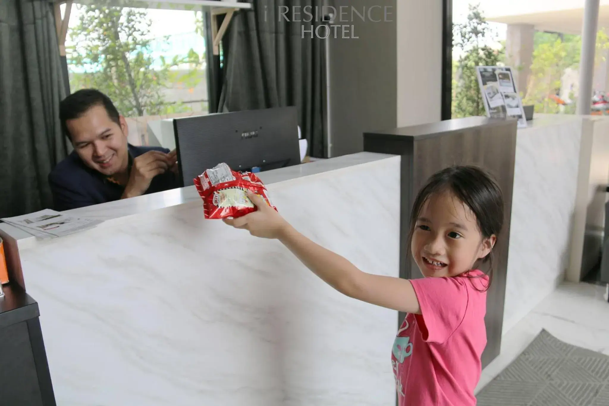 Staff in iResidence Hotel Pathumthani