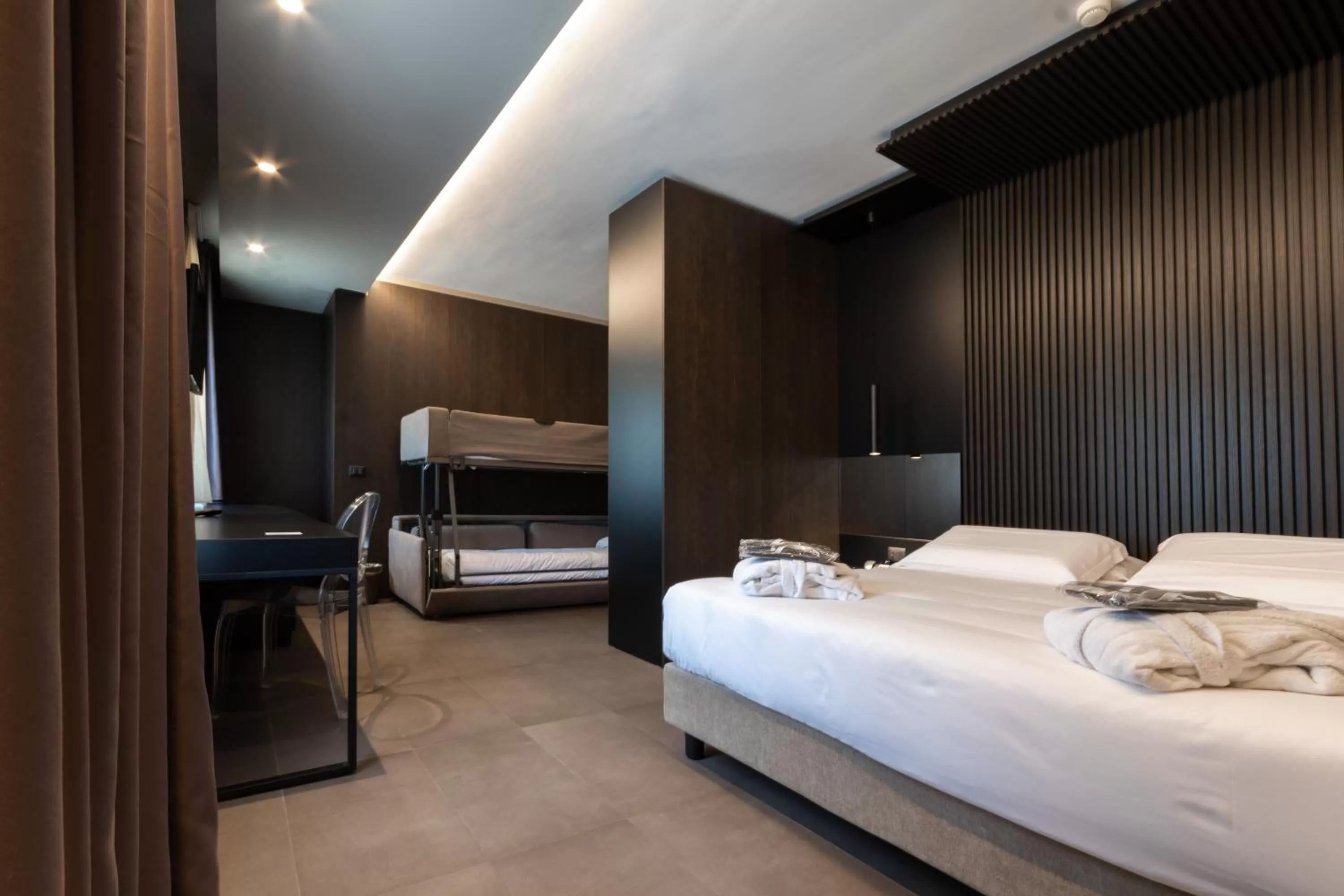 Bed in Sport Village Hotel & Spa