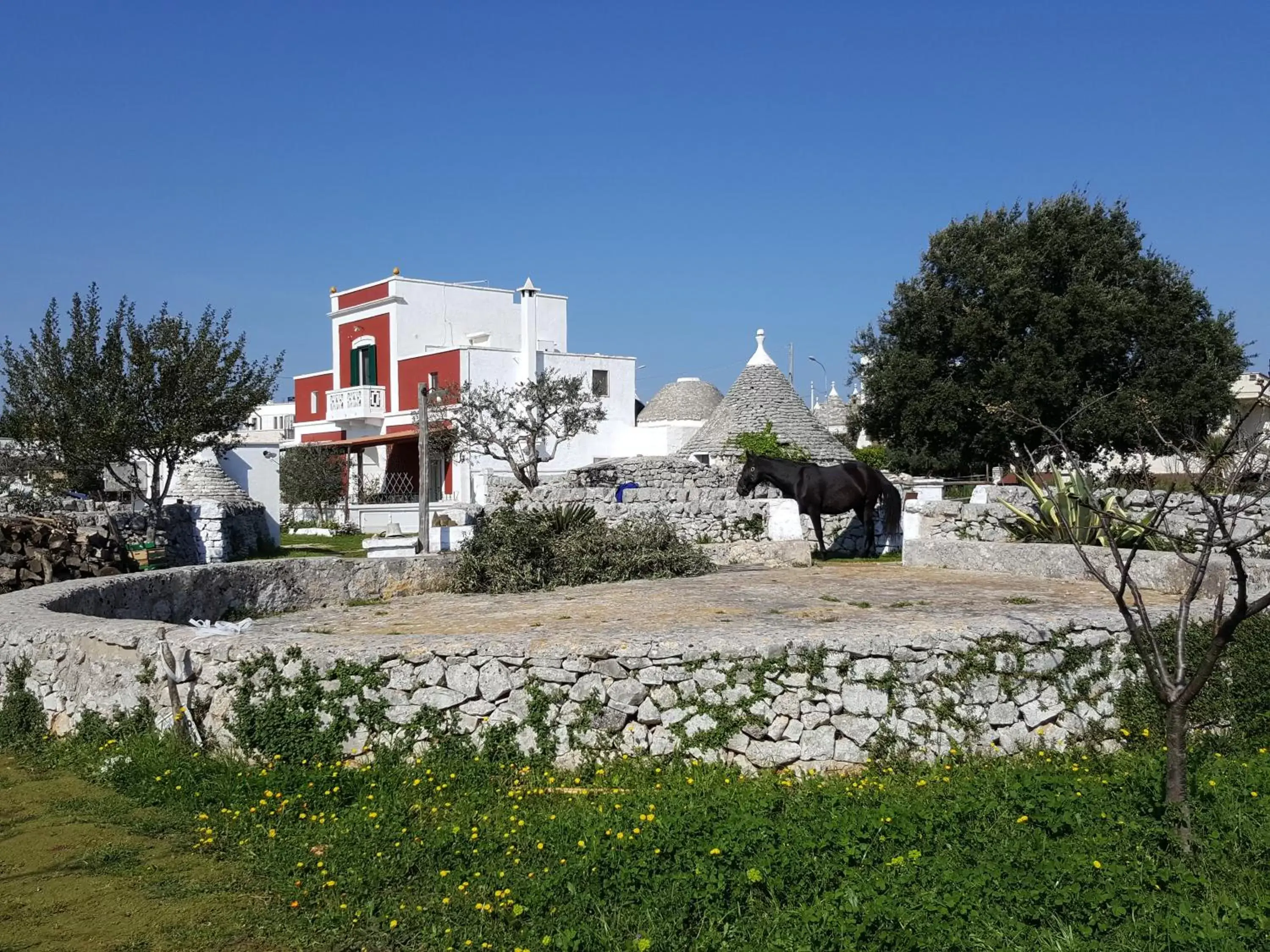 Facade/entrance, Property Building in Masseria Trulli sull'Aia