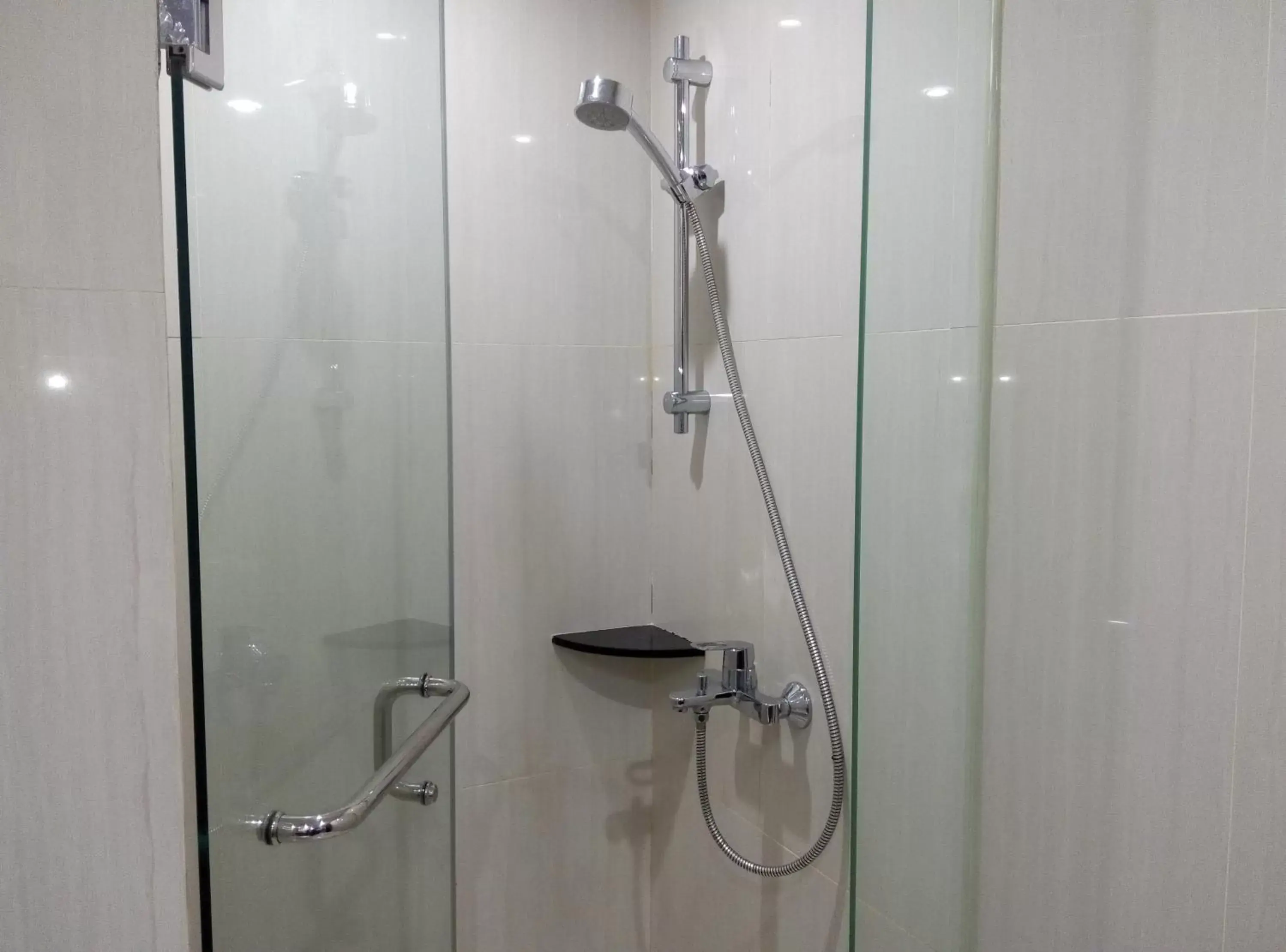 Shower, Bathroom in Orchardz Hotel Bandara