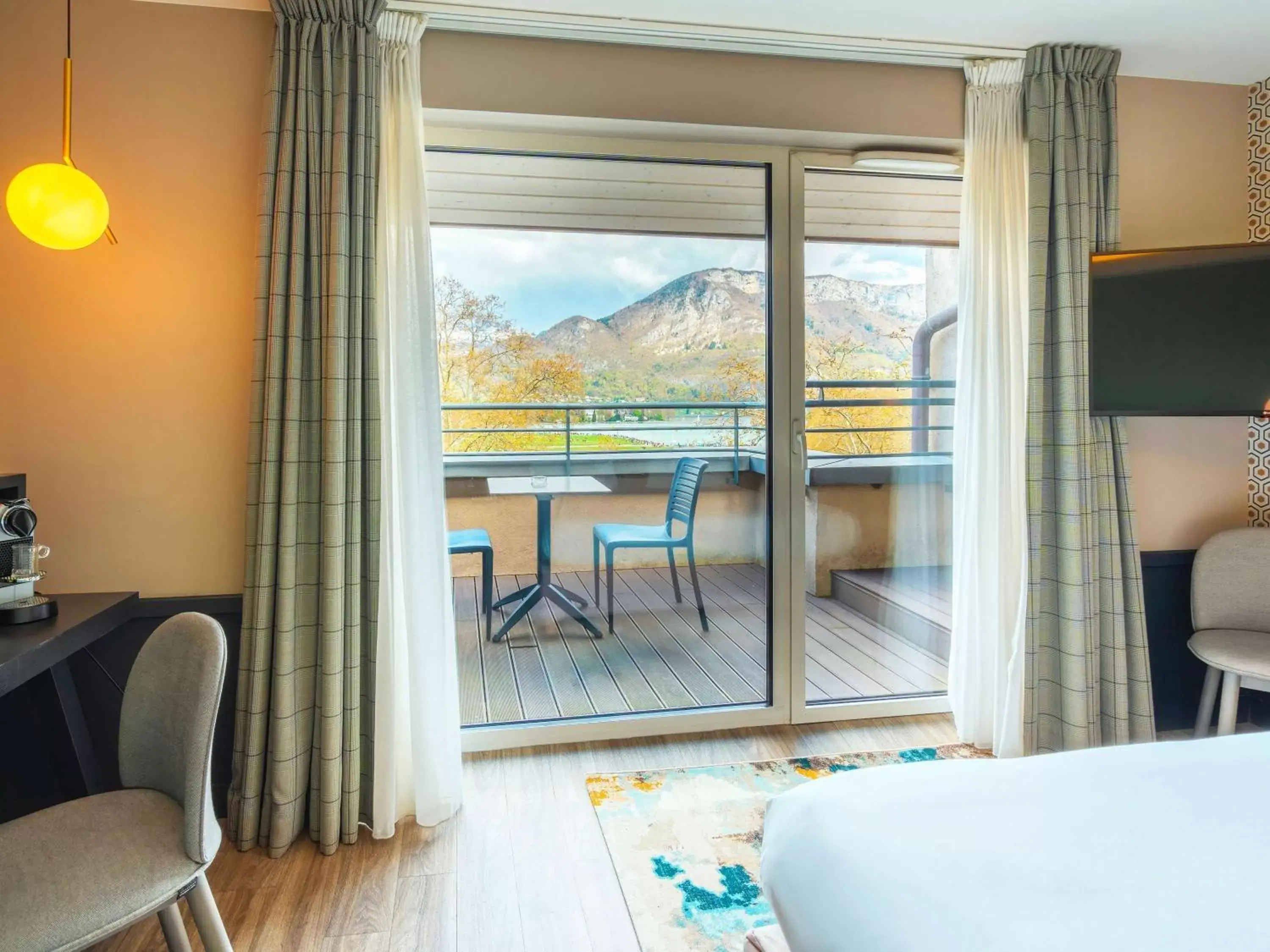 Bedroom in Le Splendid Hotel Lac D'Annecy - Handwritten Collection