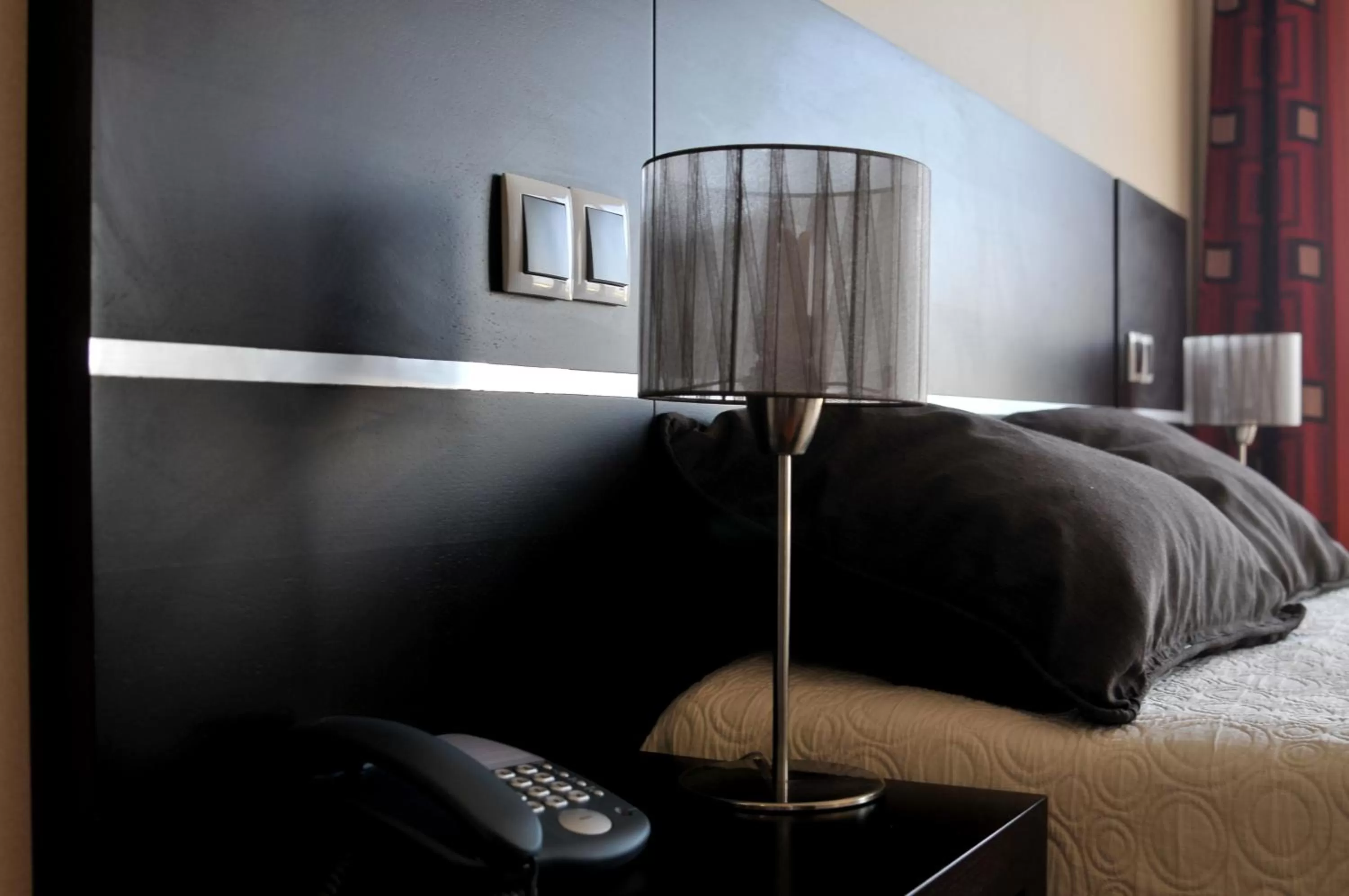 Bed in Hotel Miramar Sul