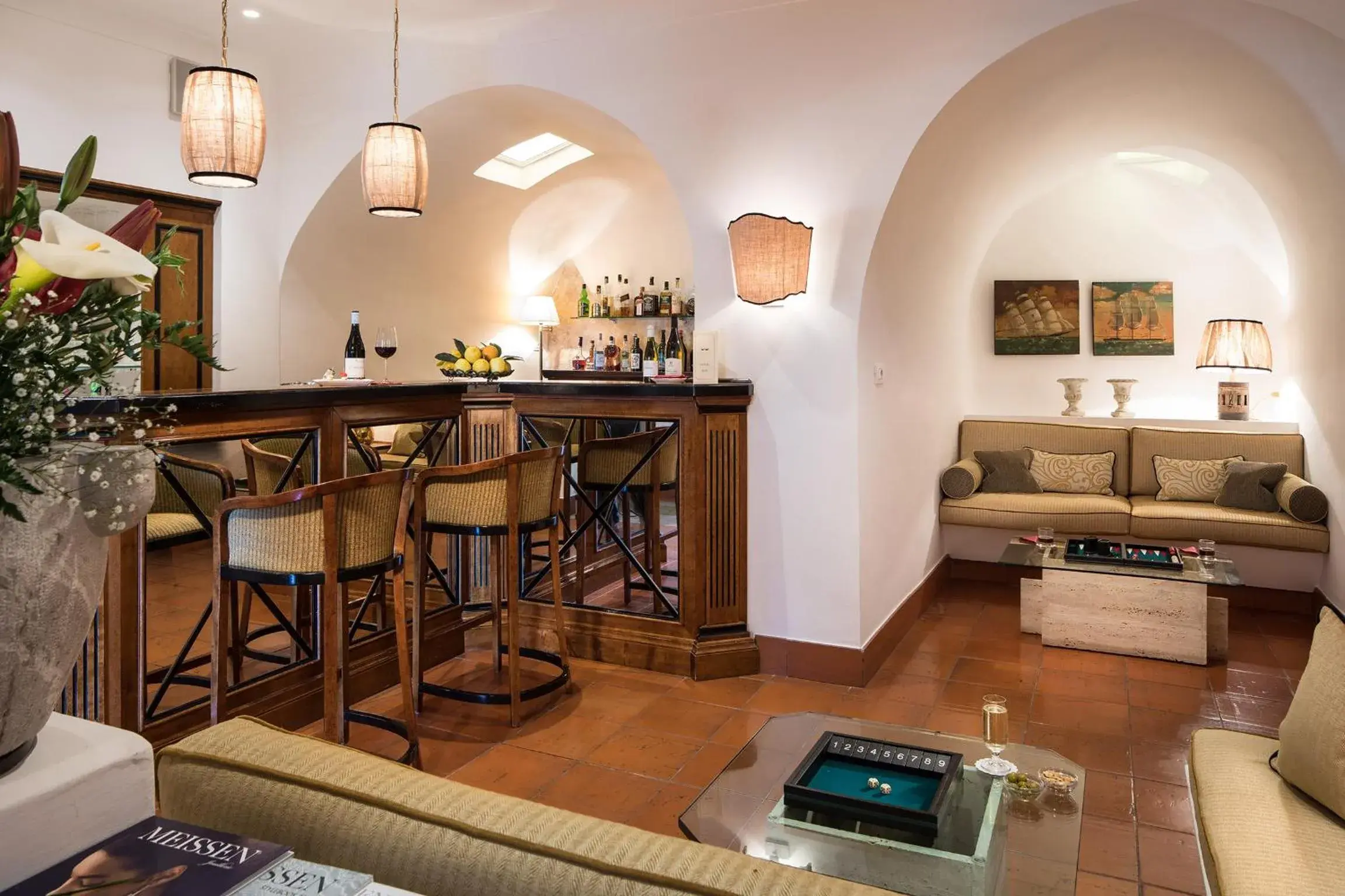 Alcoholic drinks, Lounge/Bar in Hotel Villa Belvedere