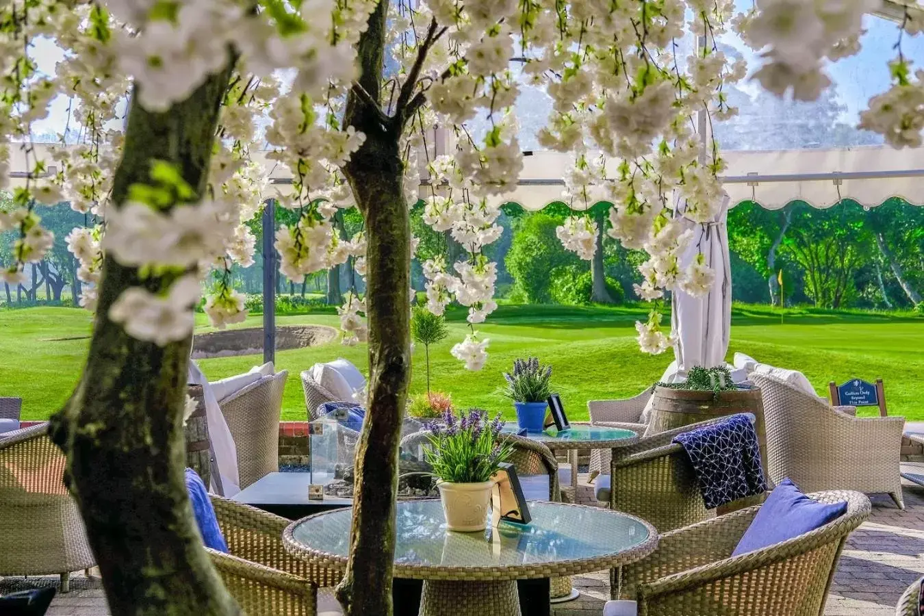 Patio in Formby Hall Golf Resort & Spa