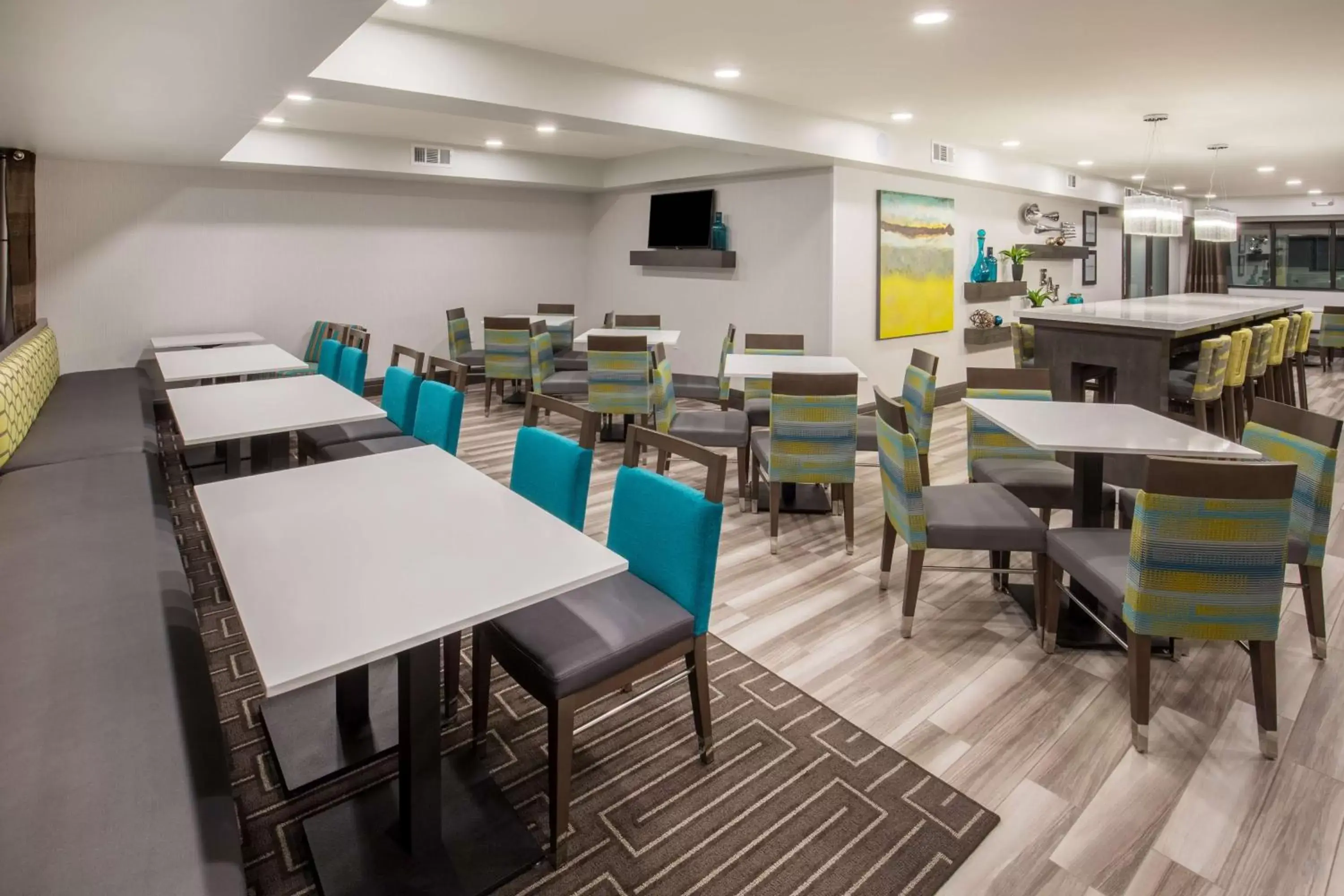 Dining area, Restaurant/Places to Eat in Hampton Inn Monterey