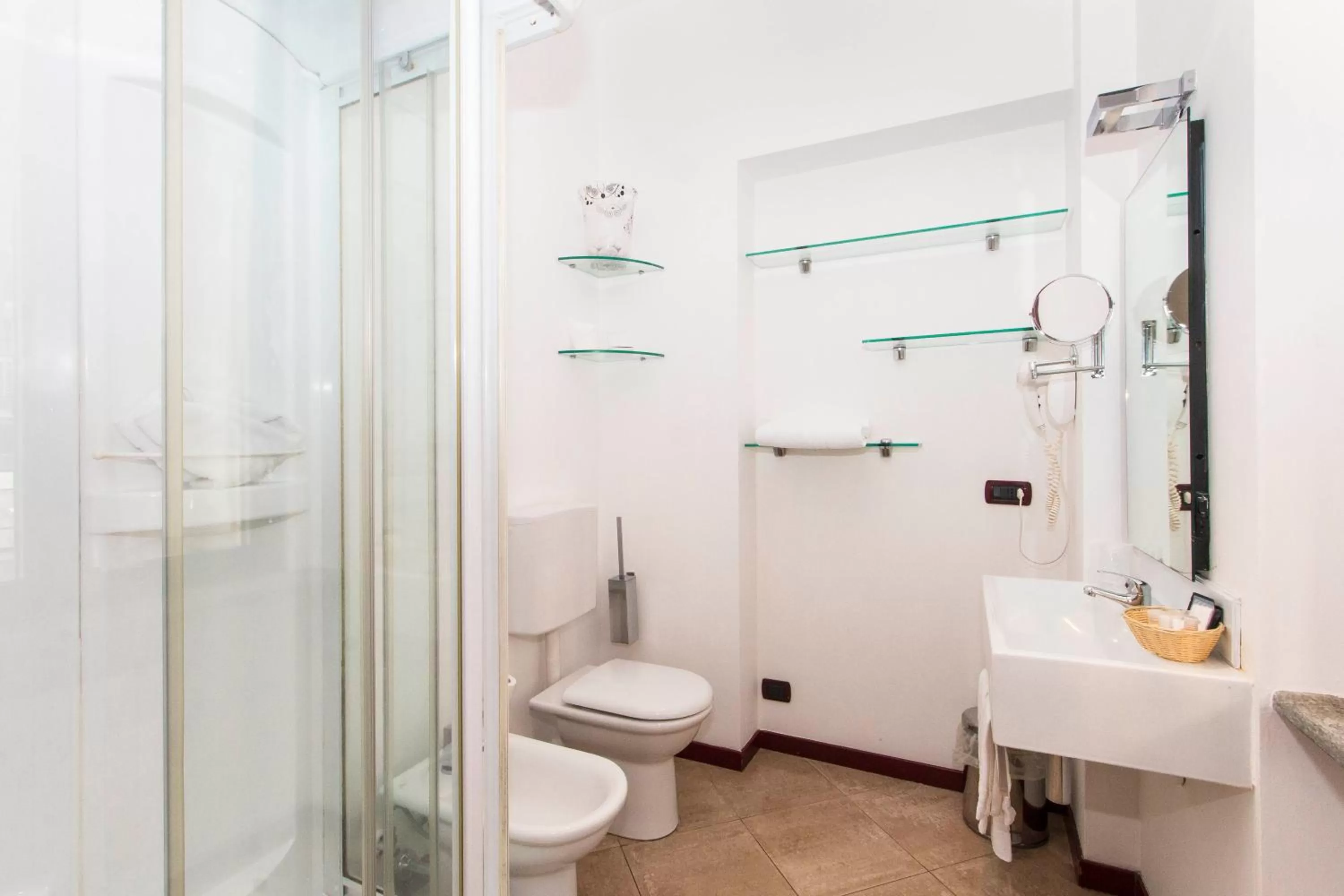 Bathroom in Hotel Royal Torino Centro Congressi