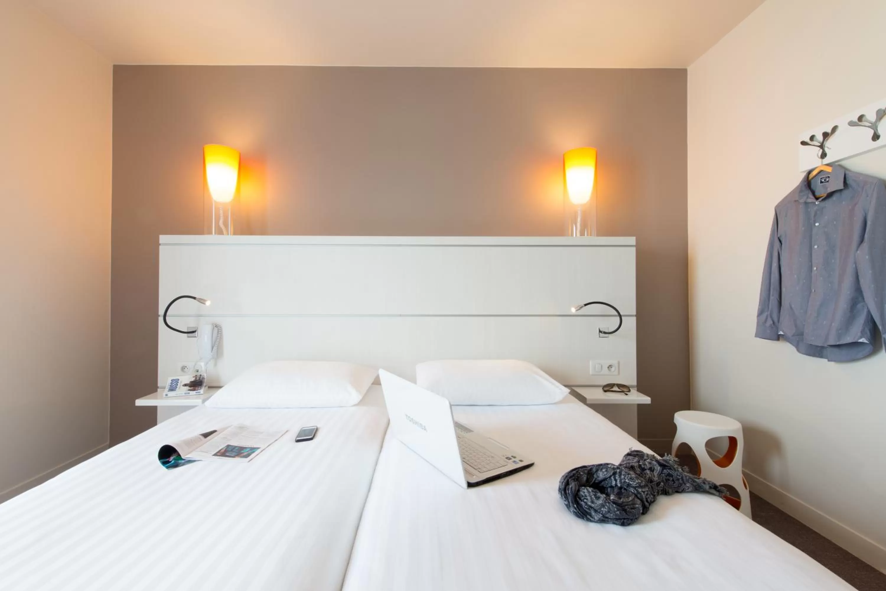 Bed in Hôtel Confort La Rochelle Centre les Minimes