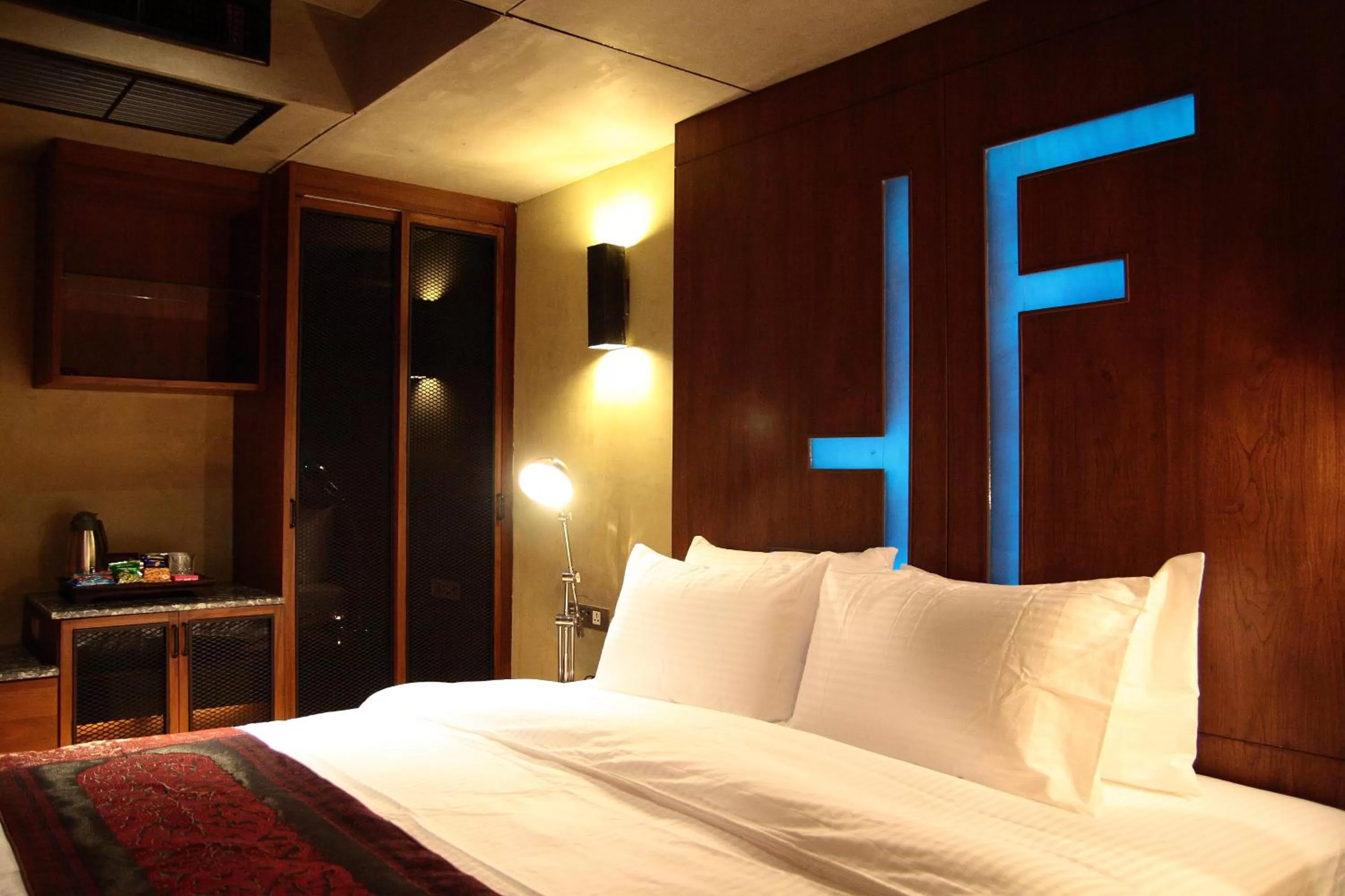 Bed in The Fusion Suites