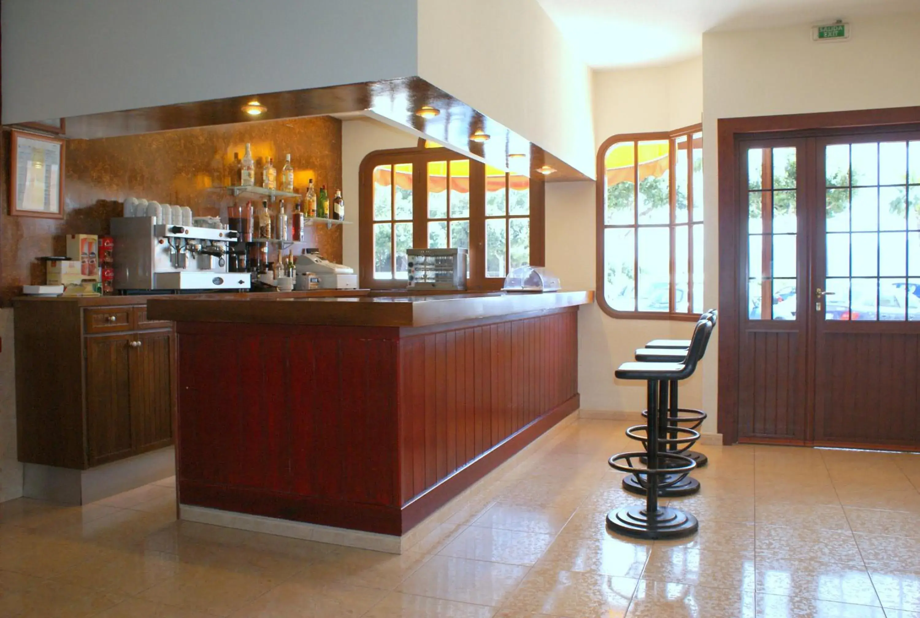 Lounge or bar, Lobby/Reception in Hotel Carabela 2