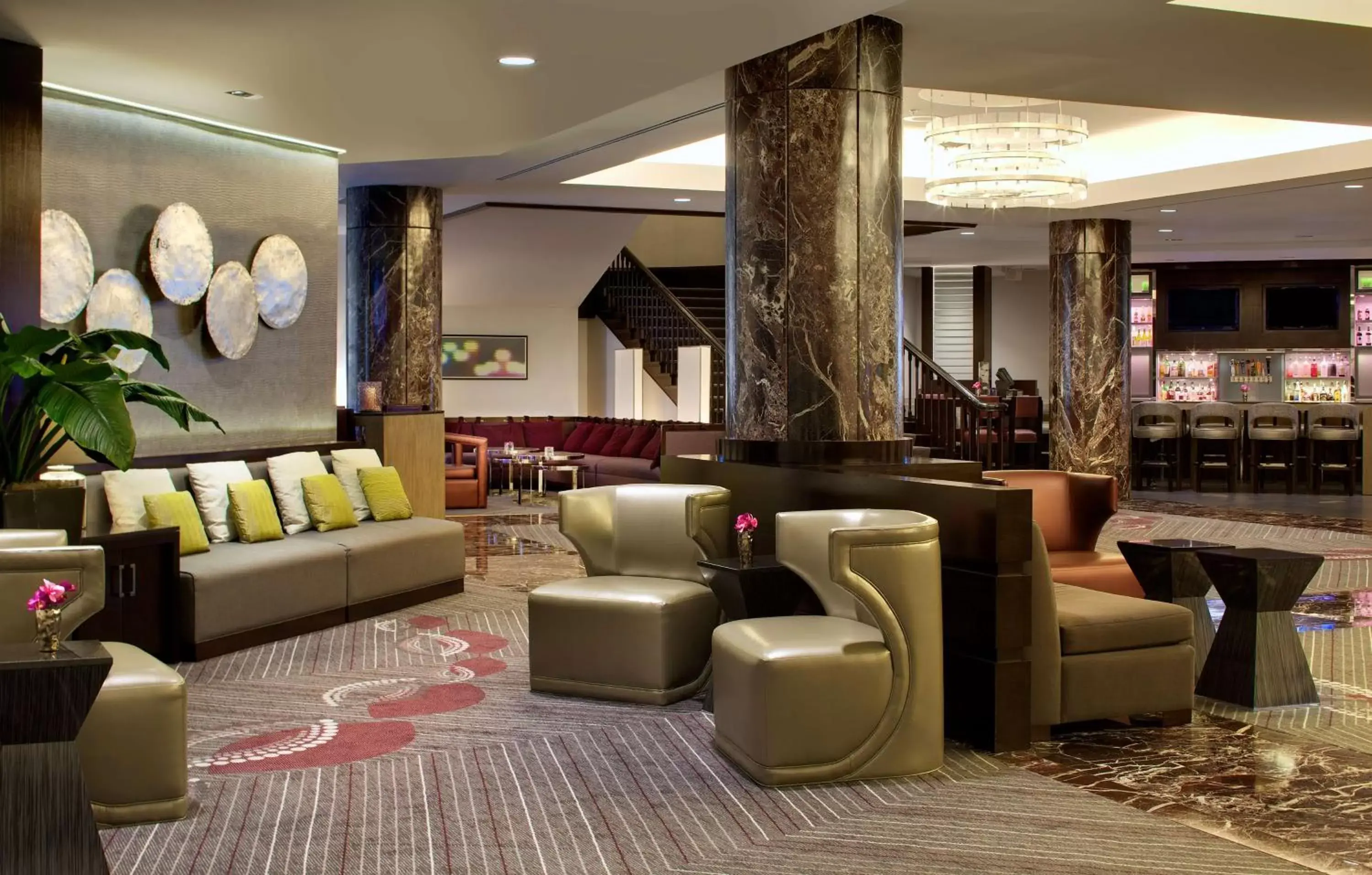 Lobby or reception, Lounge/Bar in Hyatt Regency Boston
