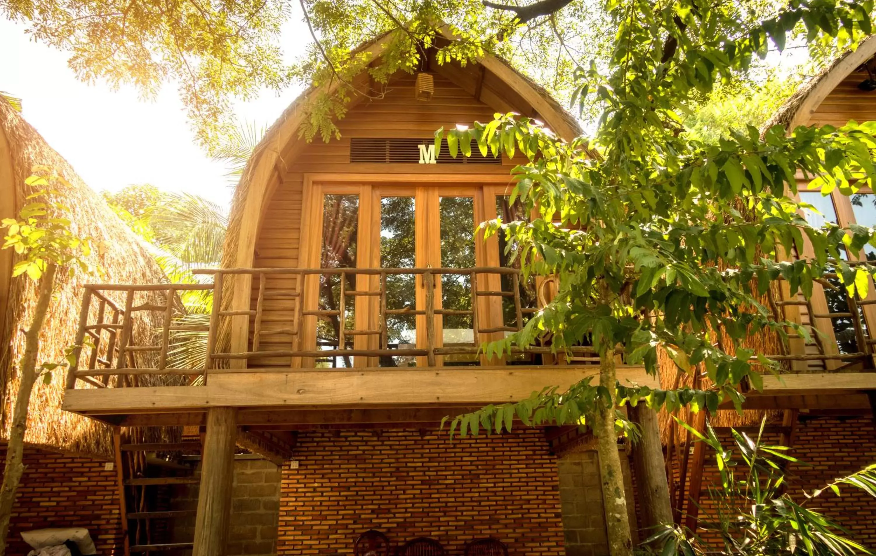 Balcony/Terrace in Bamboo Bungalow