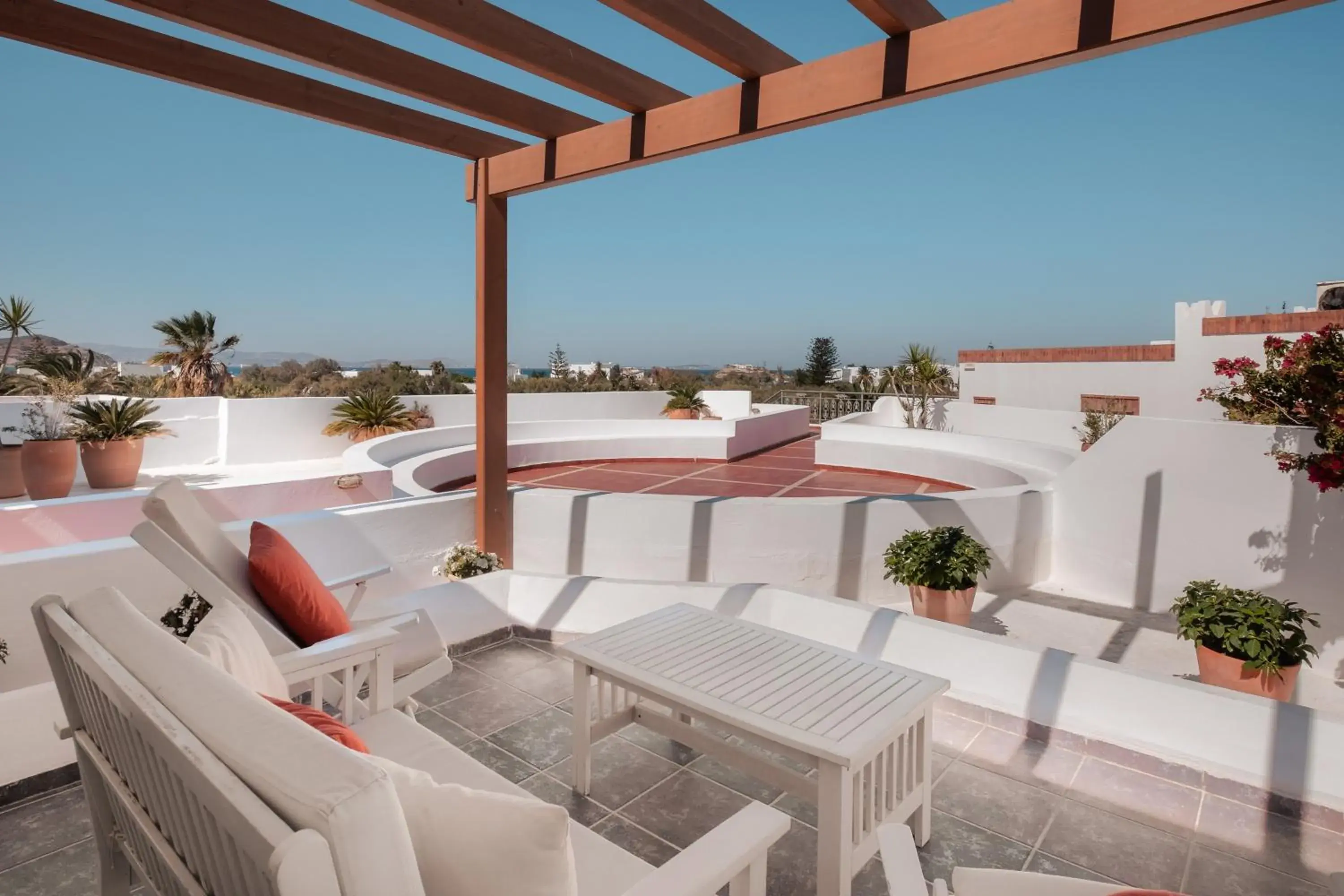 Patio in Porto Naxos