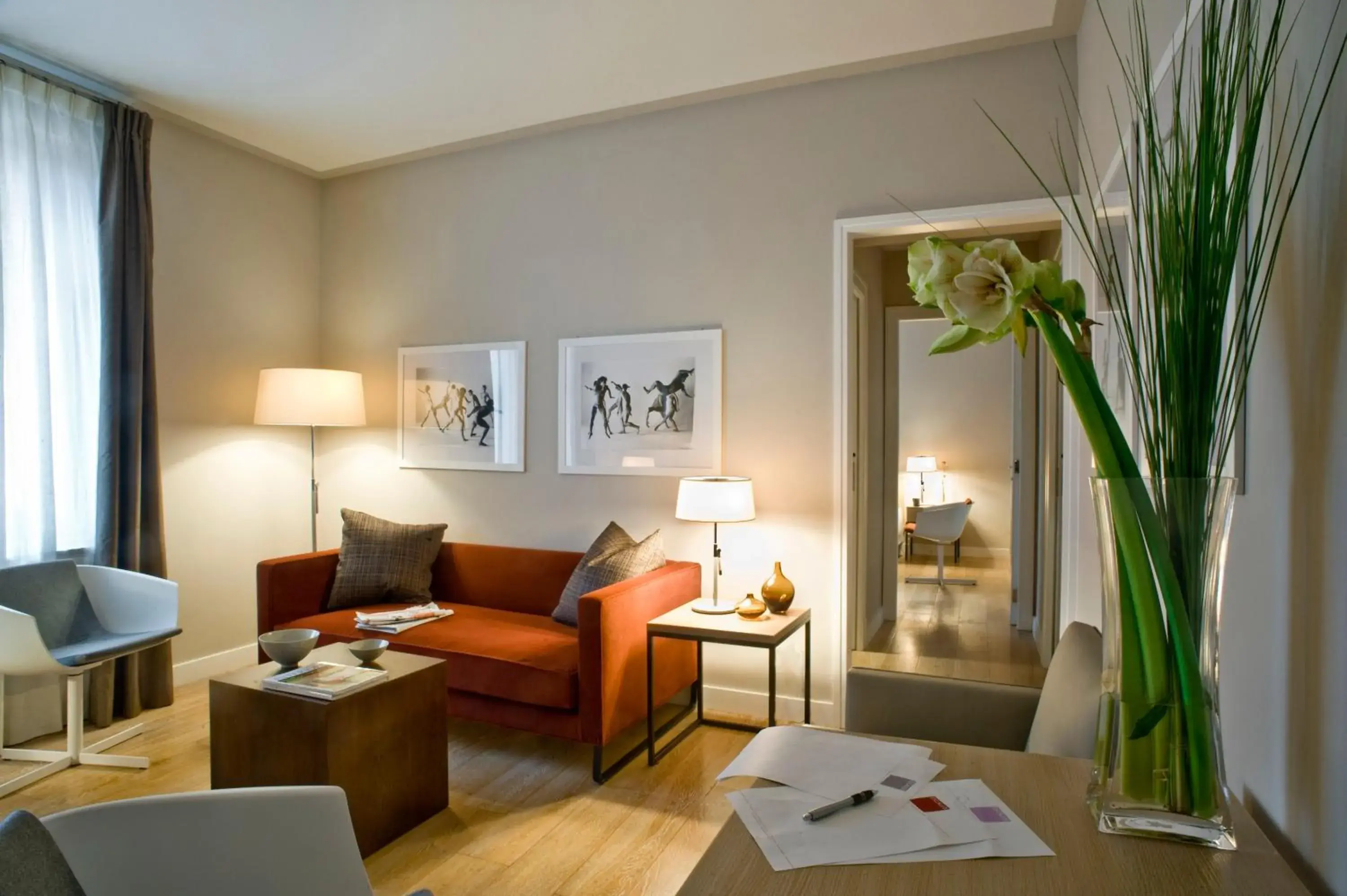 Living room in Escalus Luxury Suites Verona Living room in Escalus Luxury Suites Verona