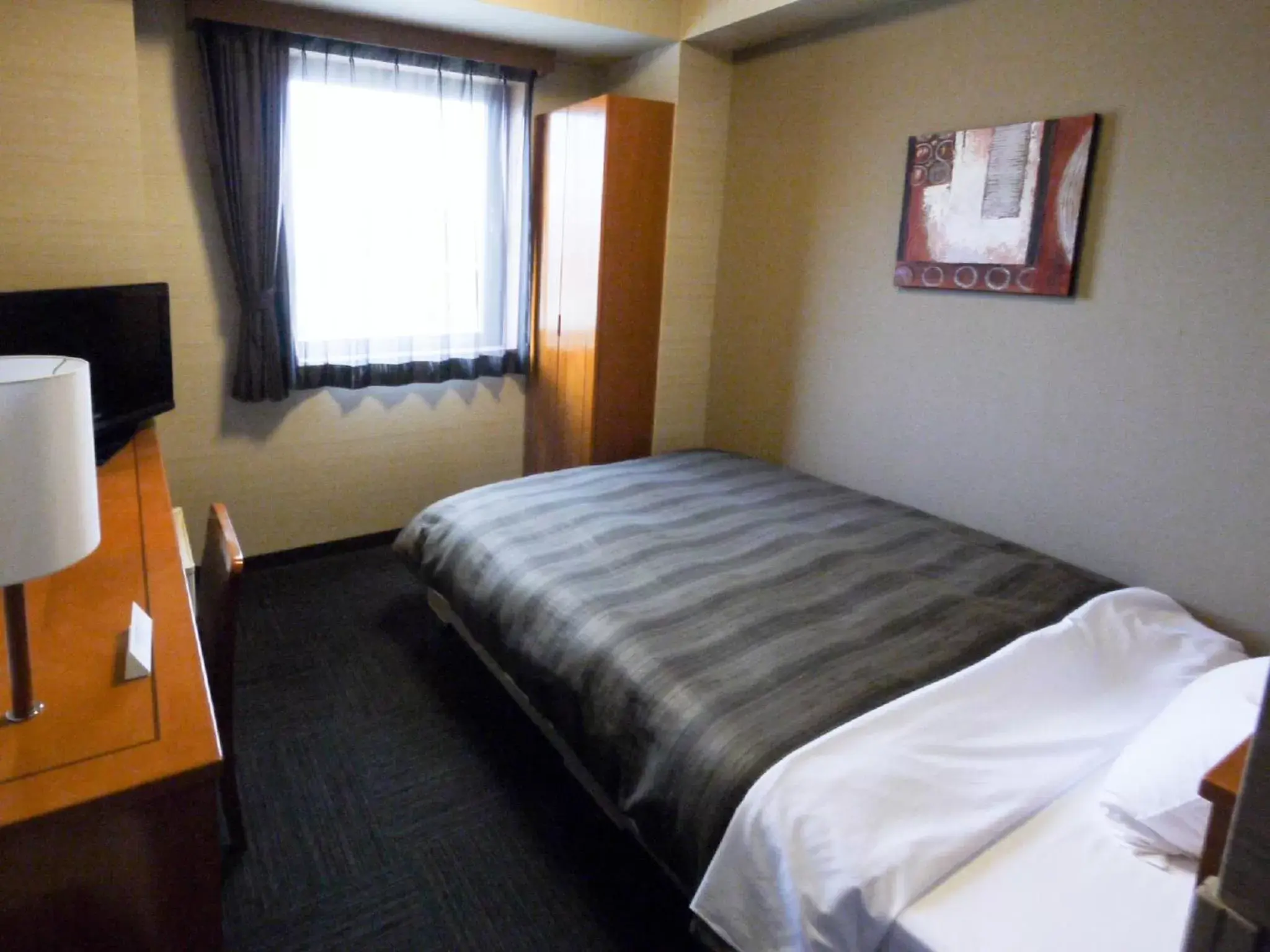 Photo of the whole room, Bed in Hotel Route-Inn Yonezawa Ekihigashi