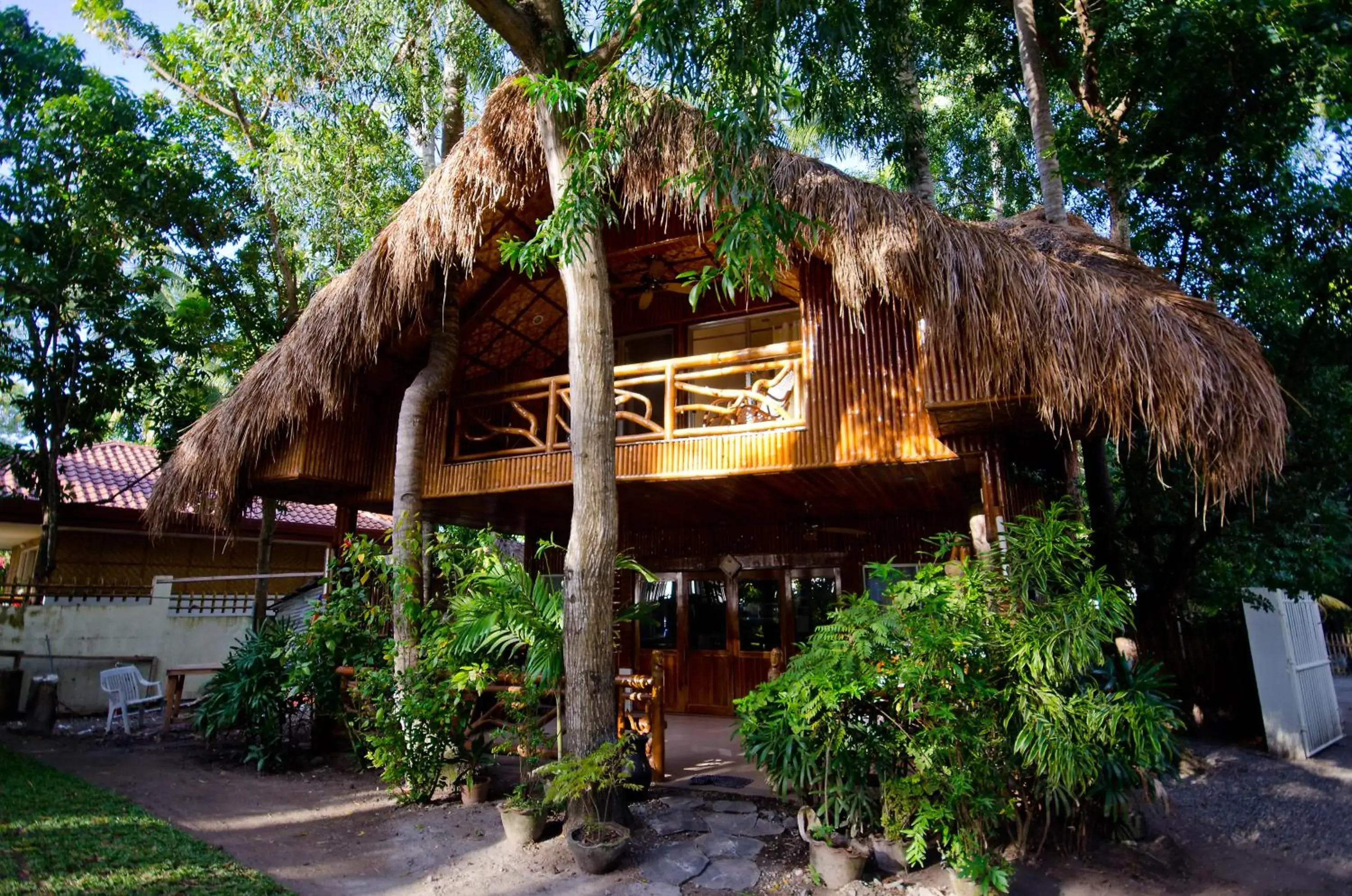 Property building in Mike's Dauin Dive Resort Property building in Mike's Dauin Dive Resort