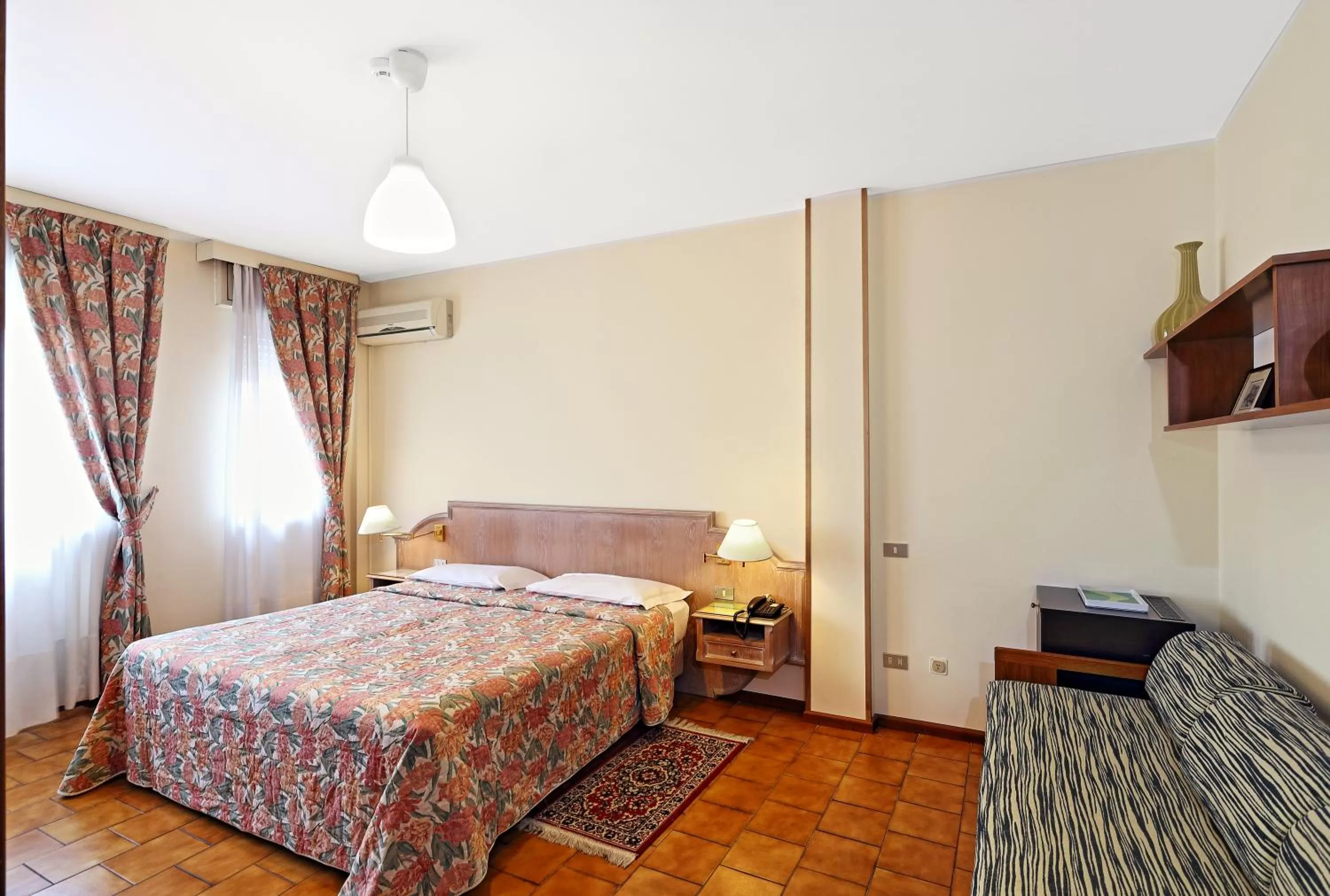 Bedroom, Bed in Hotel Residence Sogno