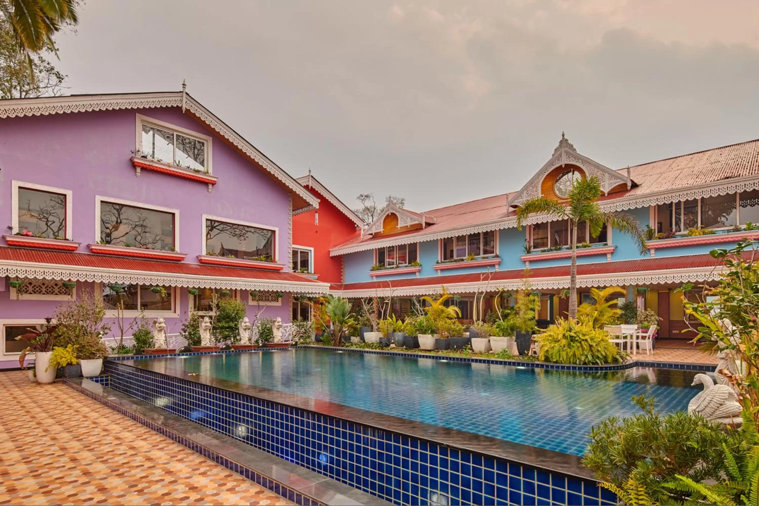Property building in MAYFAIR Himalayan Spa Resort