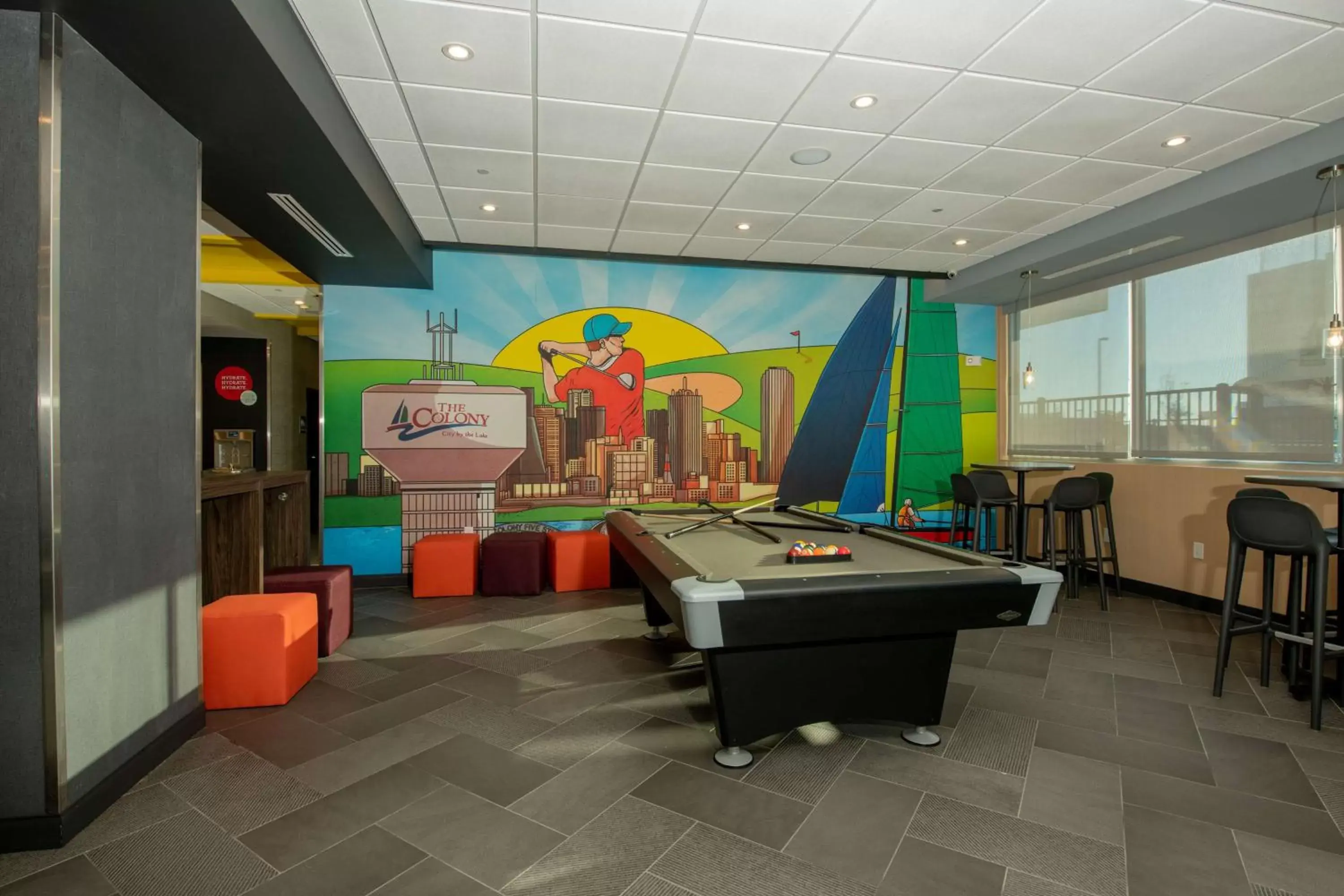 Lobby or reception, Billiards in Tru By Hilton The Colony