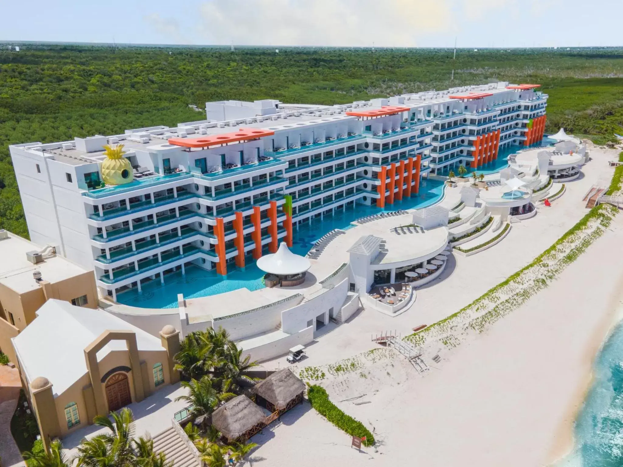 Property building, Bird's-eye View in Nickelodeon Hotels & Resorts Riviera Maya All Inclusive