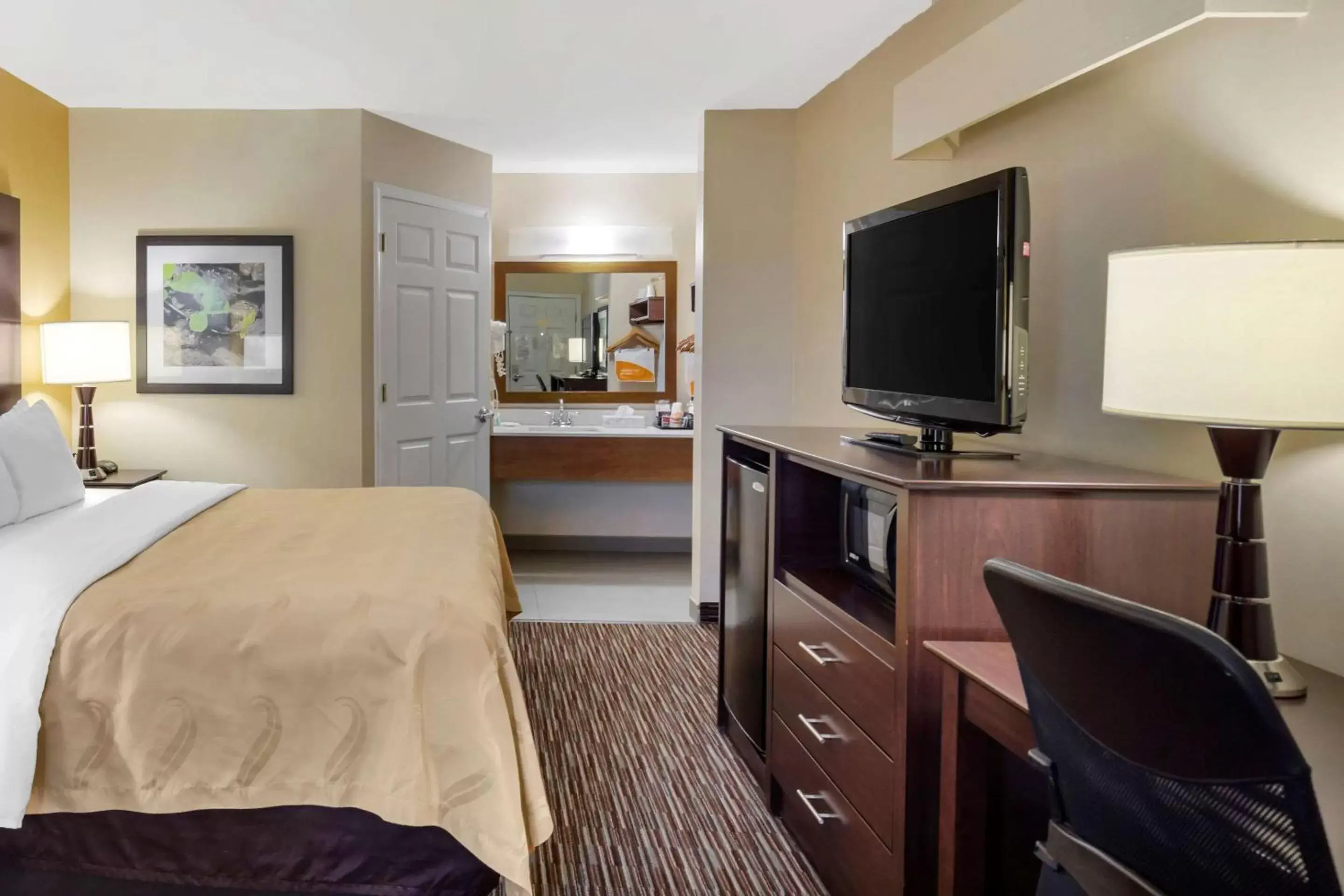 Photo of the whole room, TV/Entertainment Center in Quality Inn Seneca US-123