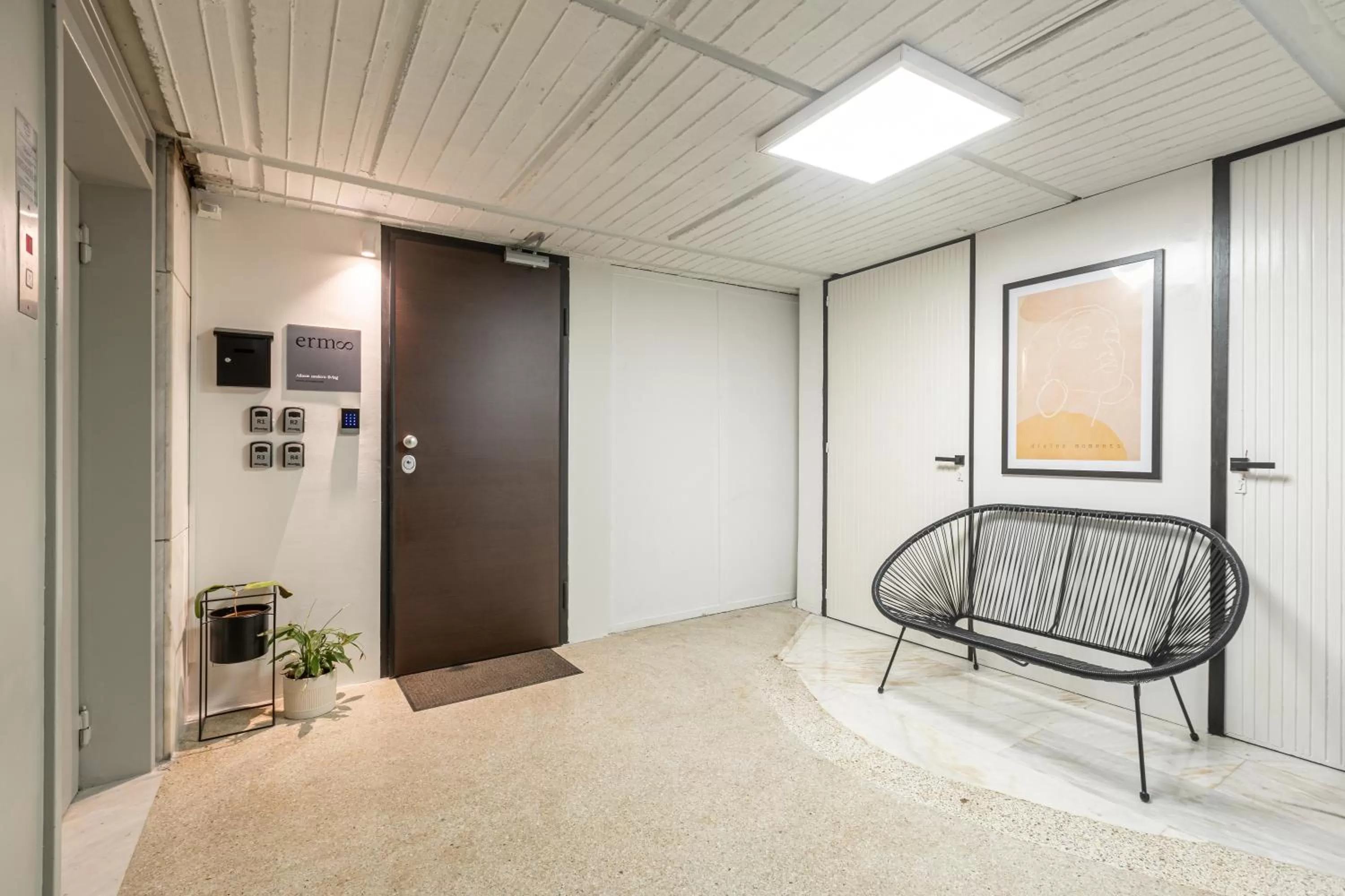 Facade/entrance in Ermoo Athens Modern Living