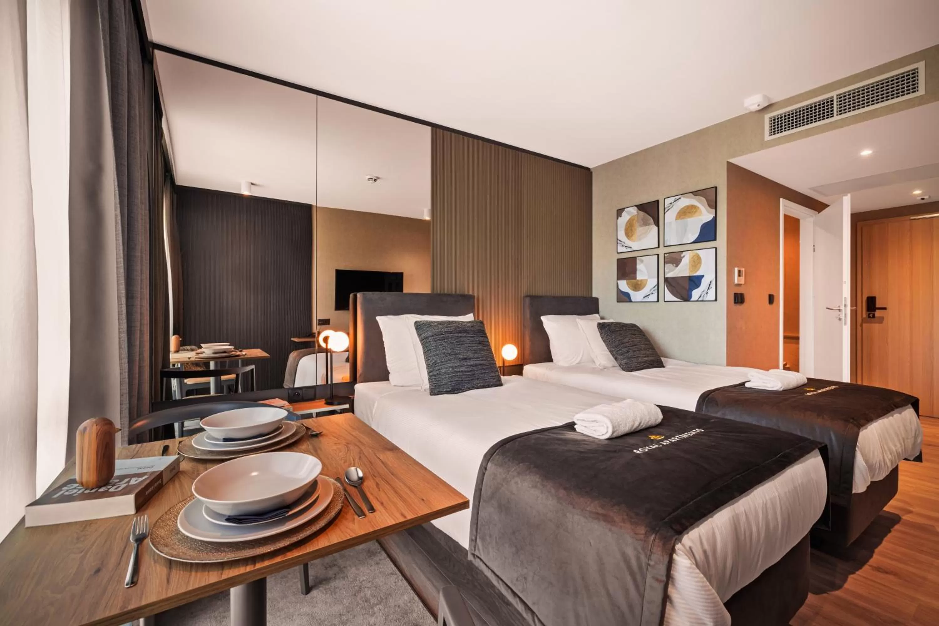 Bed in Boutique Residence Gdańsk