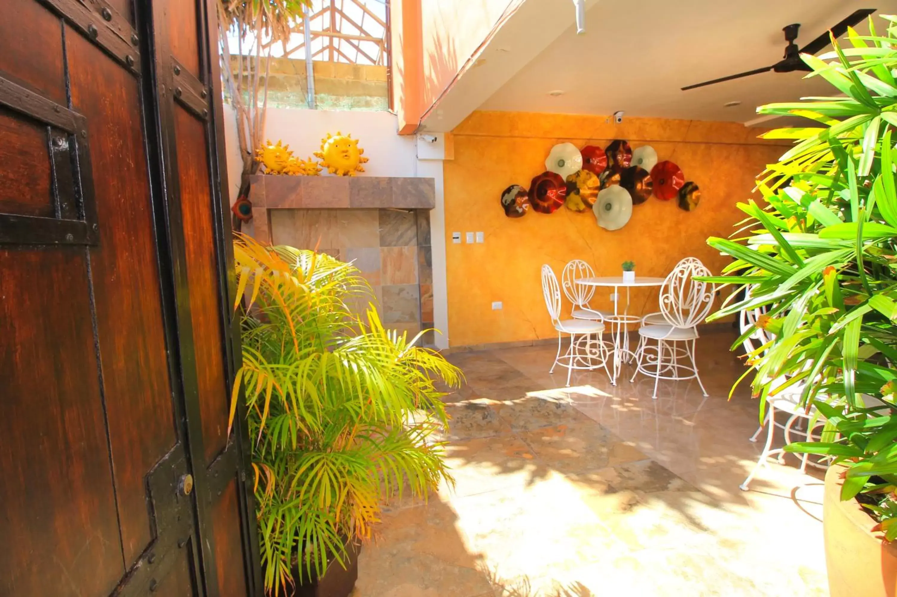 Patio in Papagayo Hotel Boutique