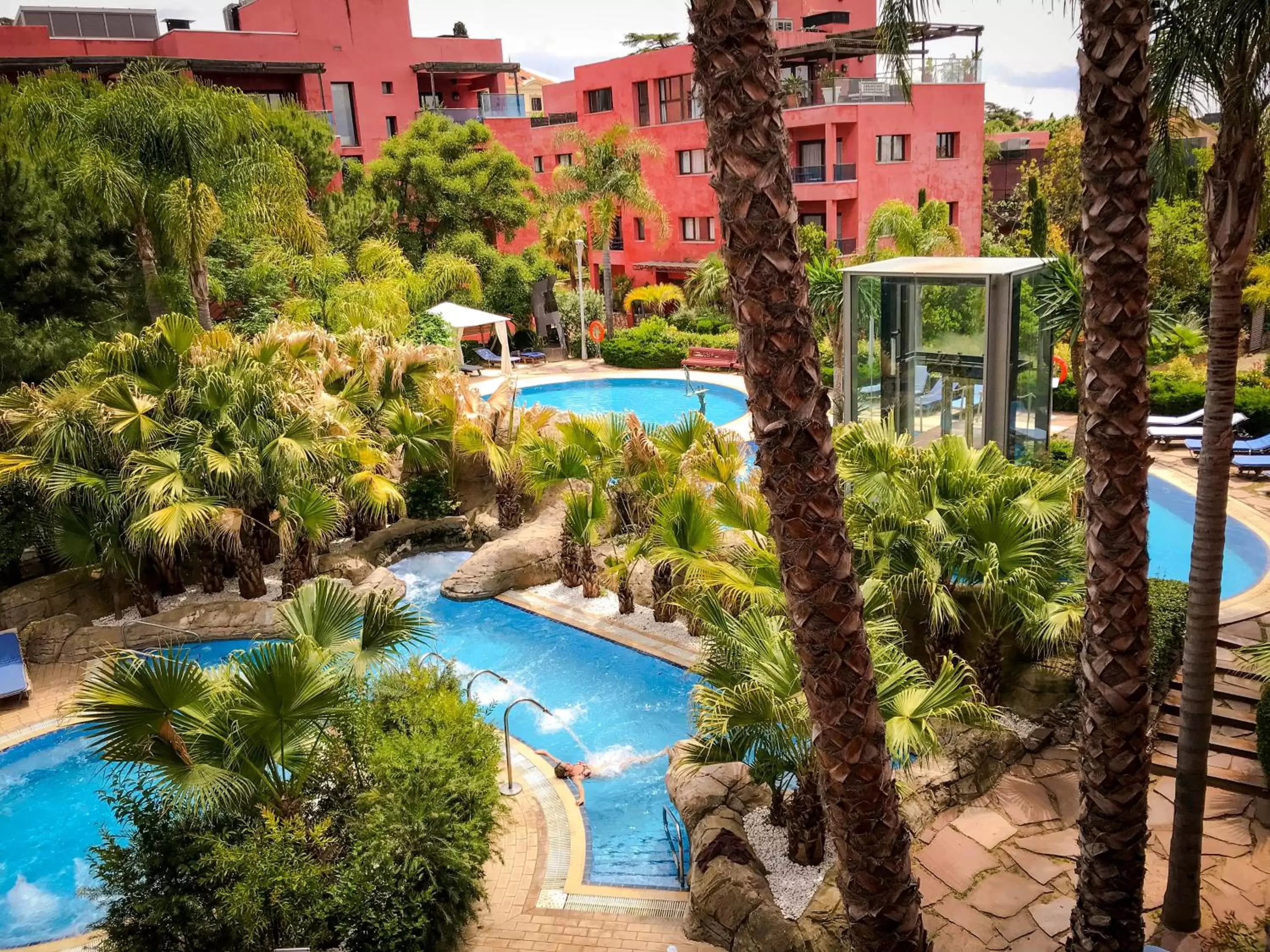 Garden, Pool View in Hotel Blancafort Spa Termal