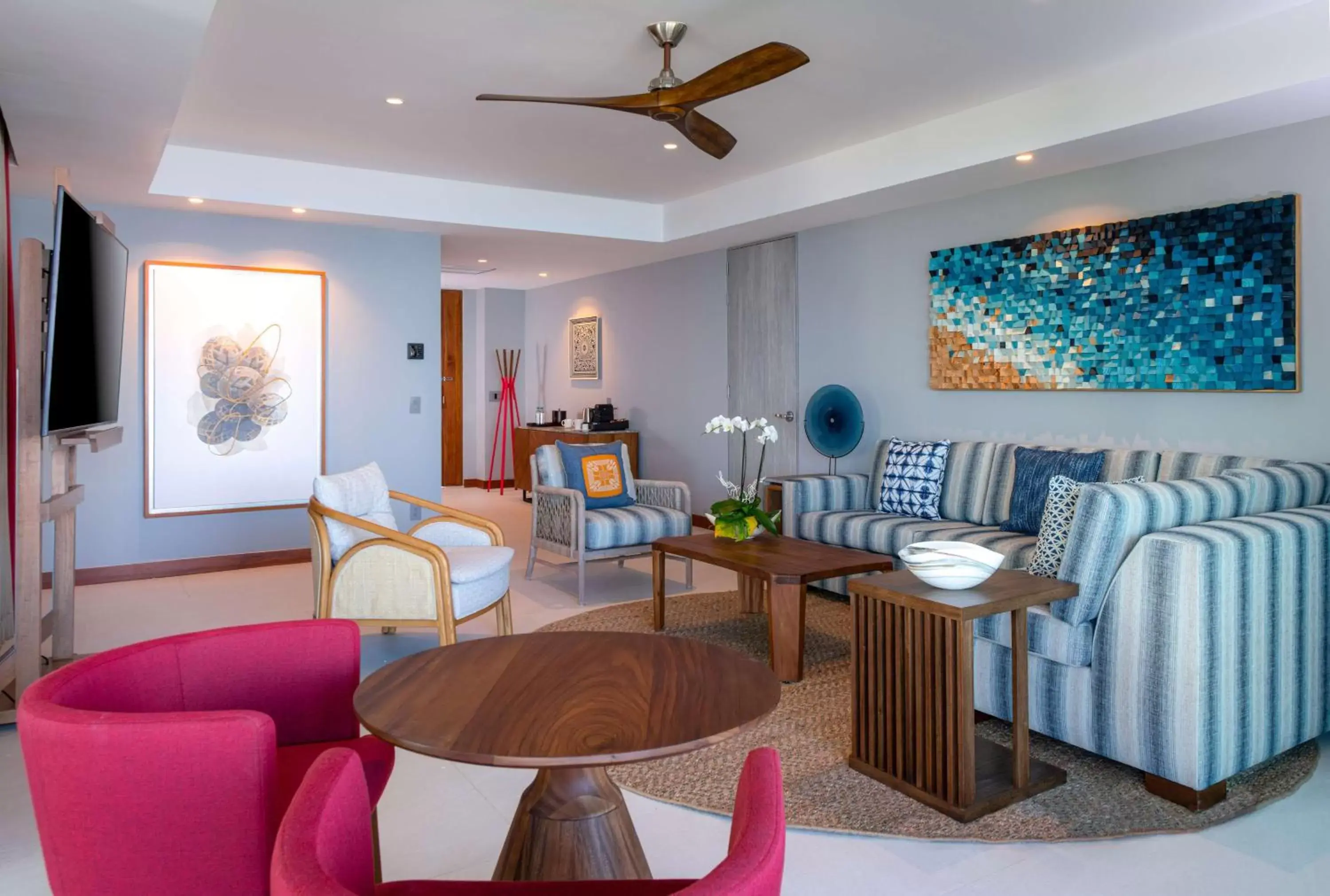 Living room, Seating Area in Conrad Punta de Mita