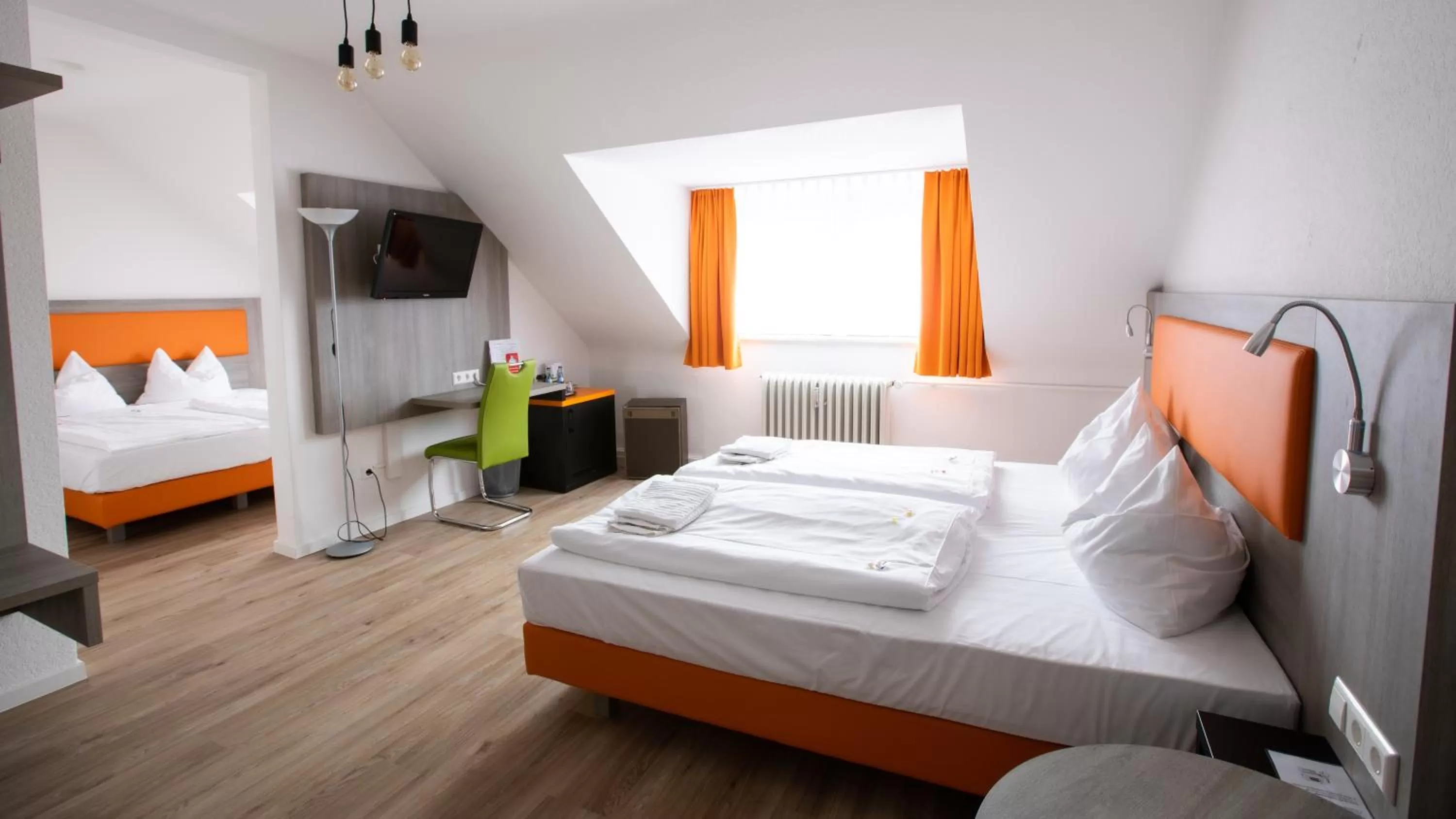 Bed in Hotel Astoria