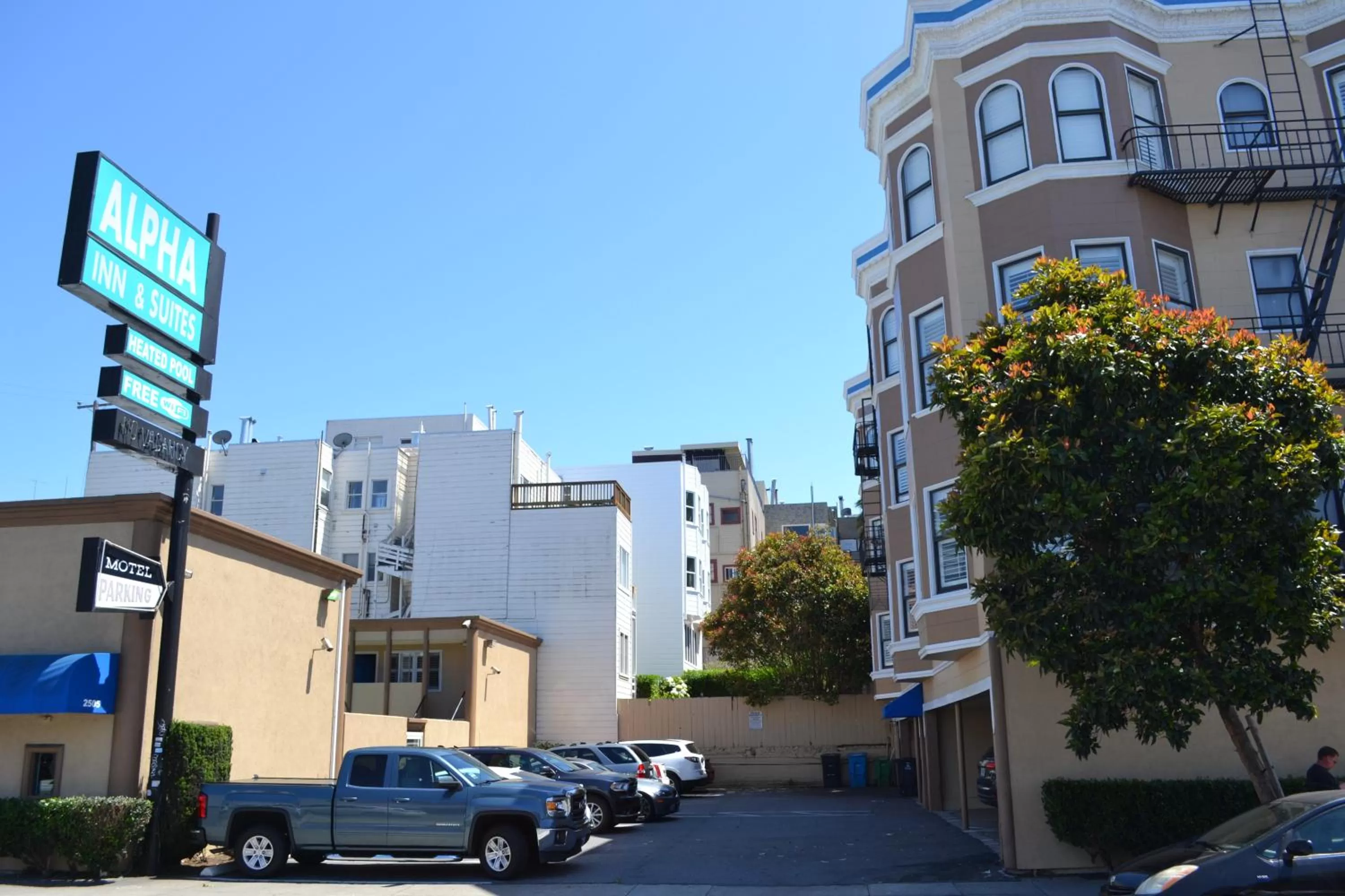 Property building in Alpha Inn and Suites