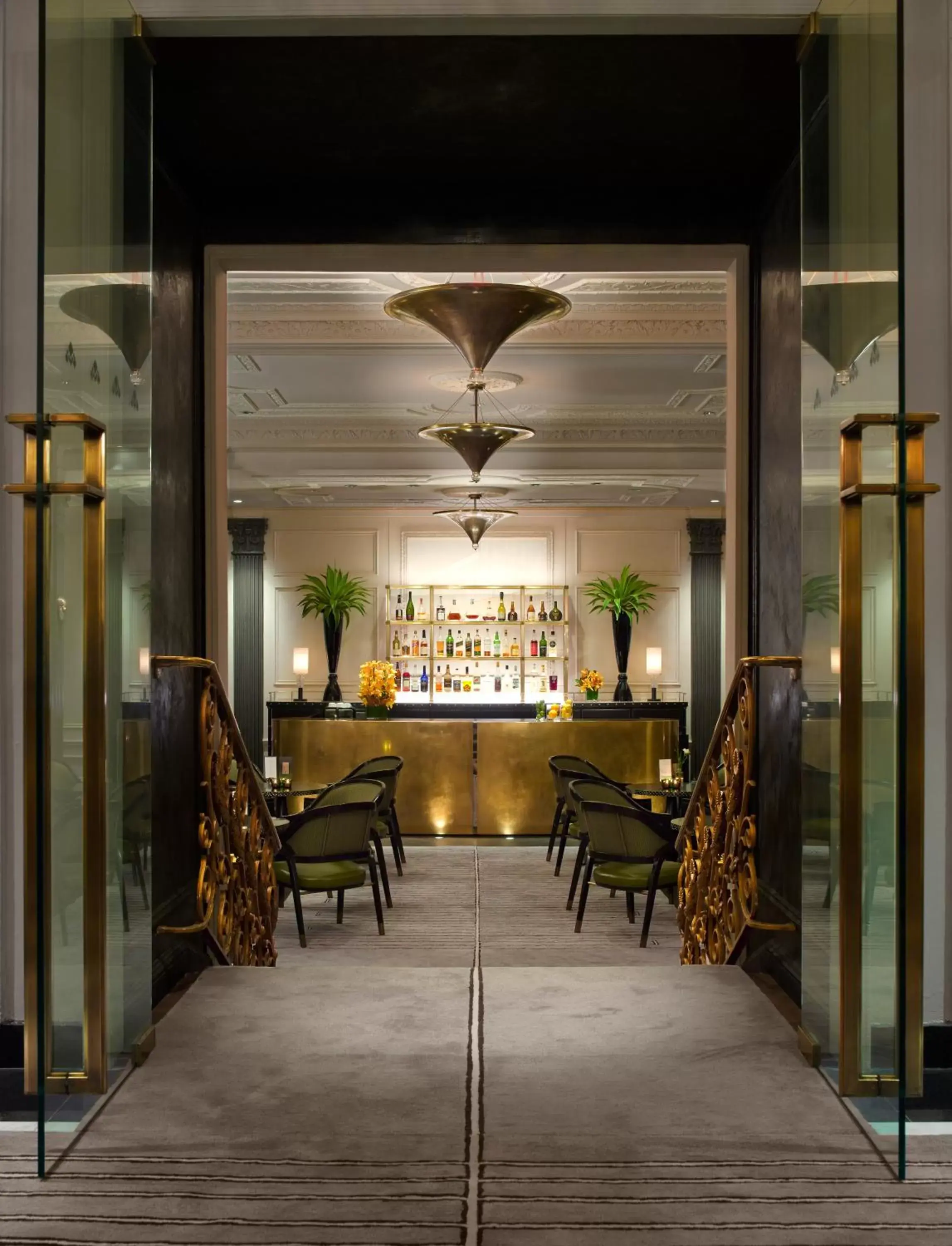 Lounge or bar in The Pierre, A Taj Hotel, New York Lounge or bar in The Pierre, A Taj Hotel, New York