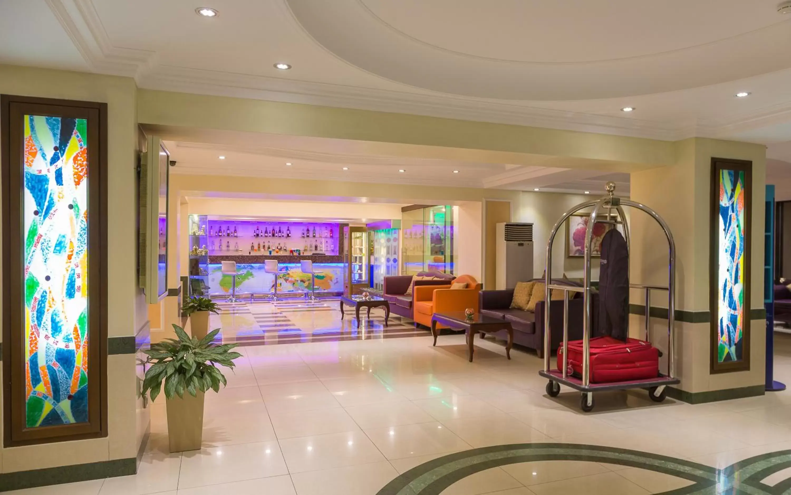 Lobby or reception in Hotel Kazzhol Almaty
