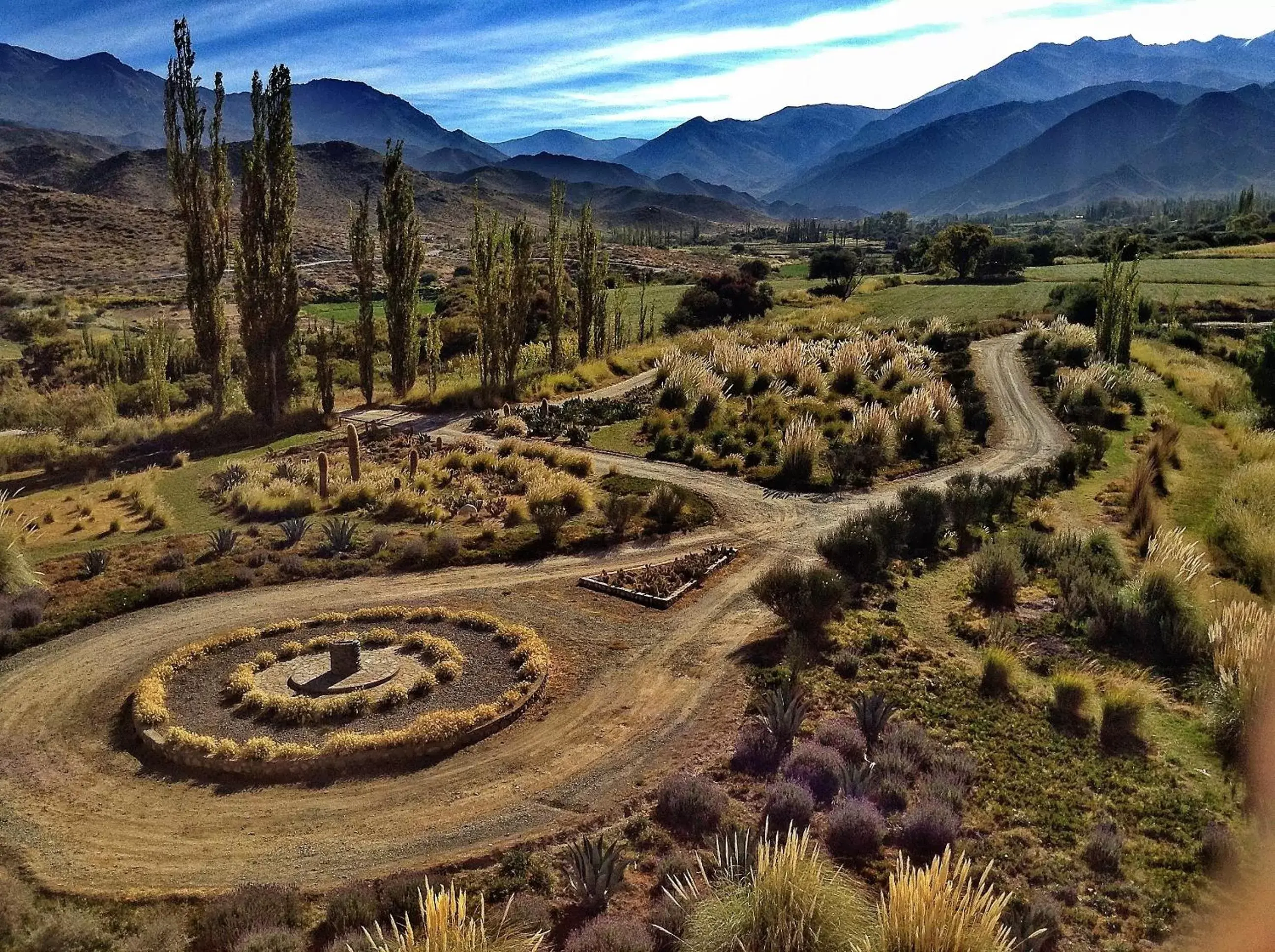 Mountain view, Bird's-eye View in La Merced Del Alto