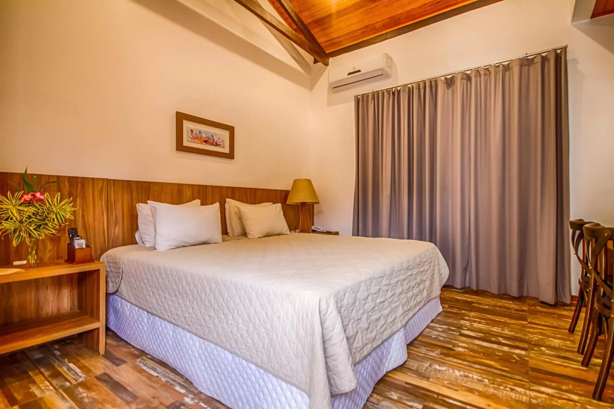 Bed in Aruanã Eco Praia Hotel