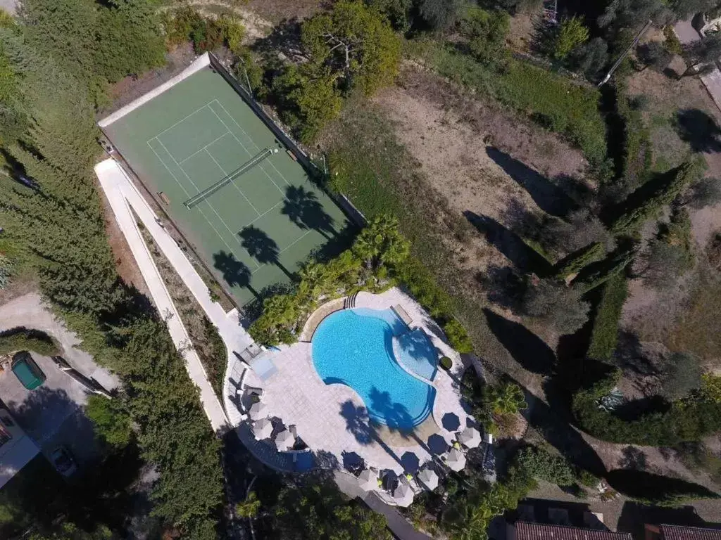 Bird's eye view, Bird's-eye View in Domaine de La Tour Carrée