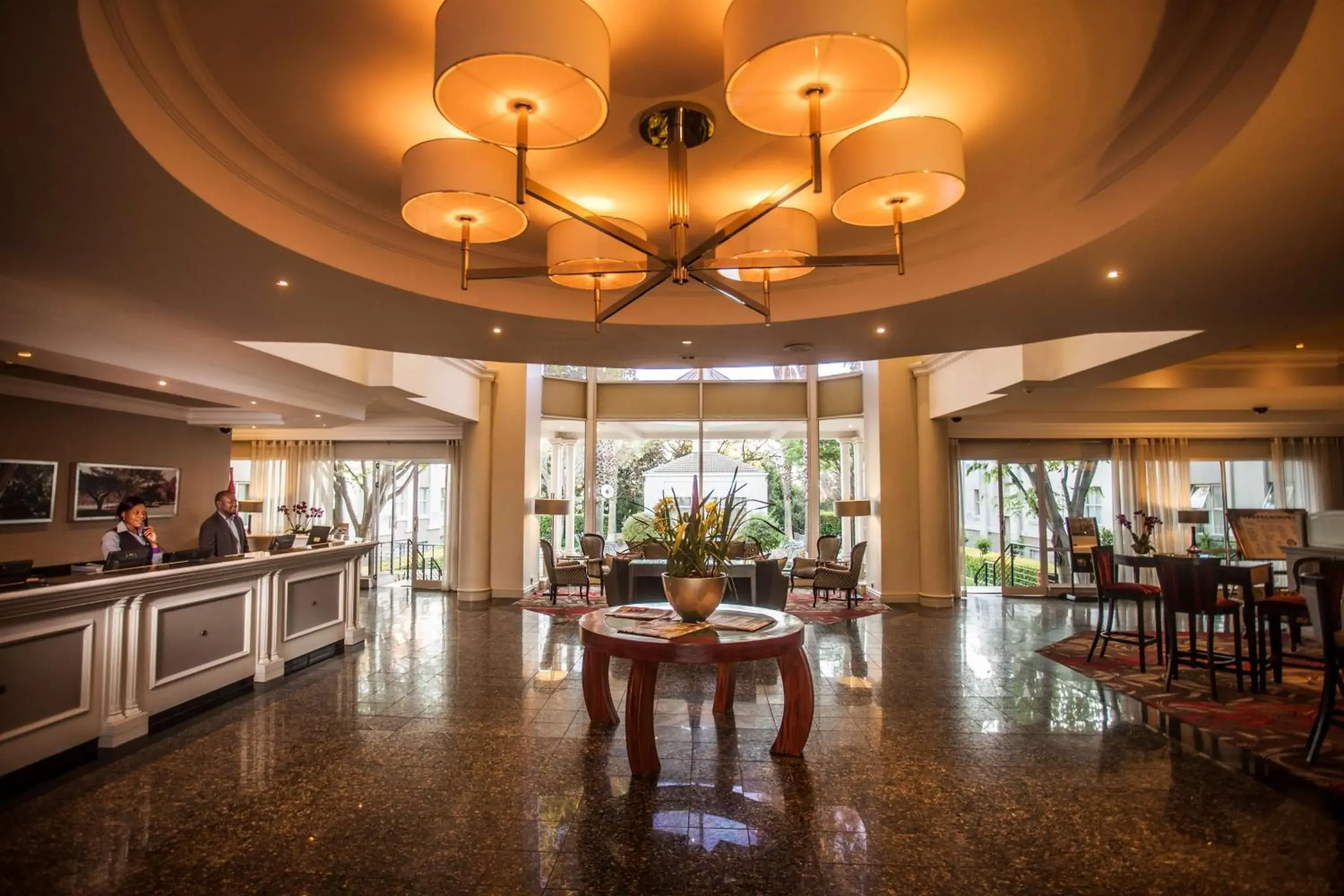 Lobby or reception, Restaurant/Places to Eat in Garden Court Morningside Sandton