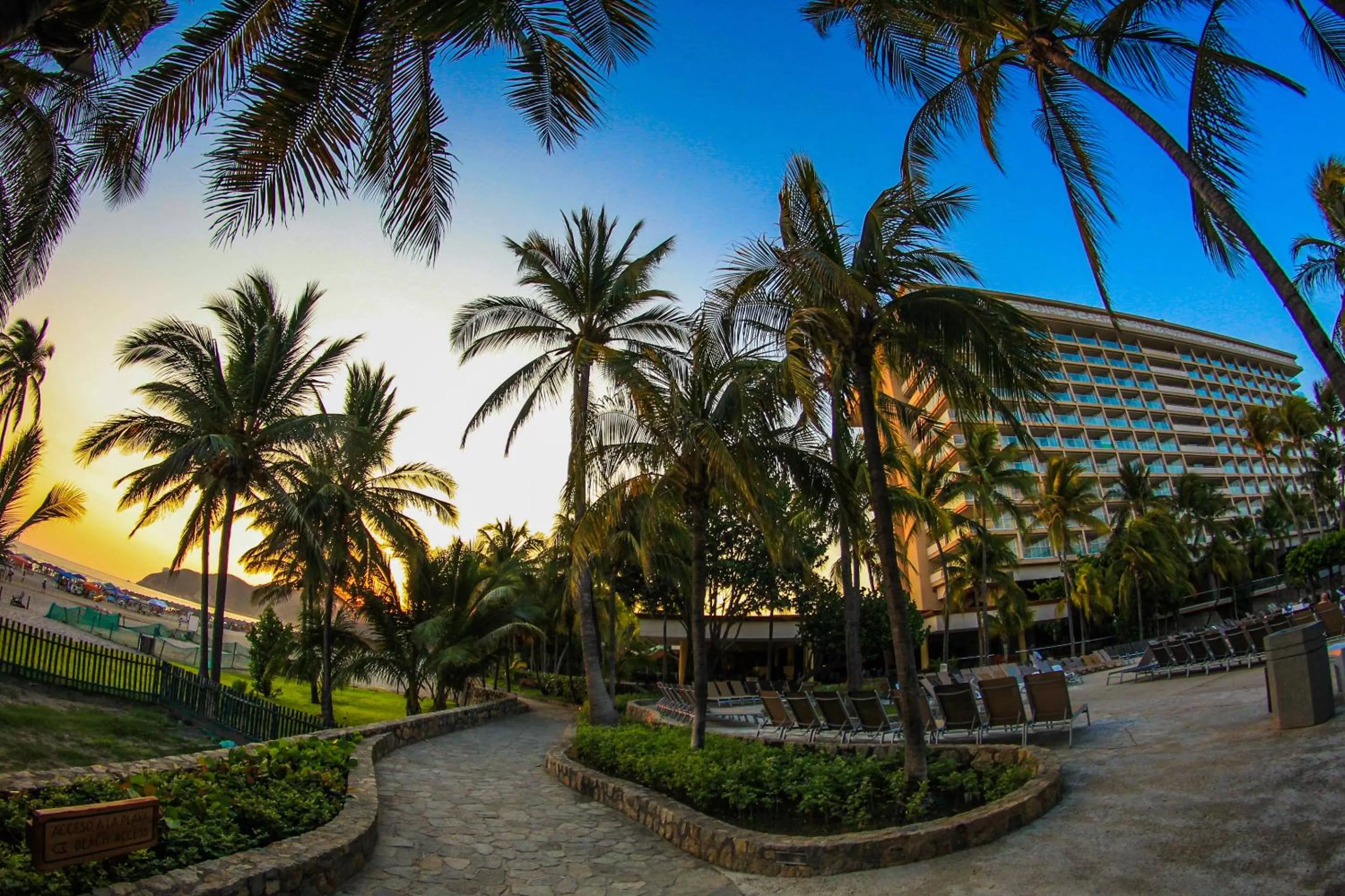 Pool view in Princess Mundo Imperial Riviera Diamante Acapulco